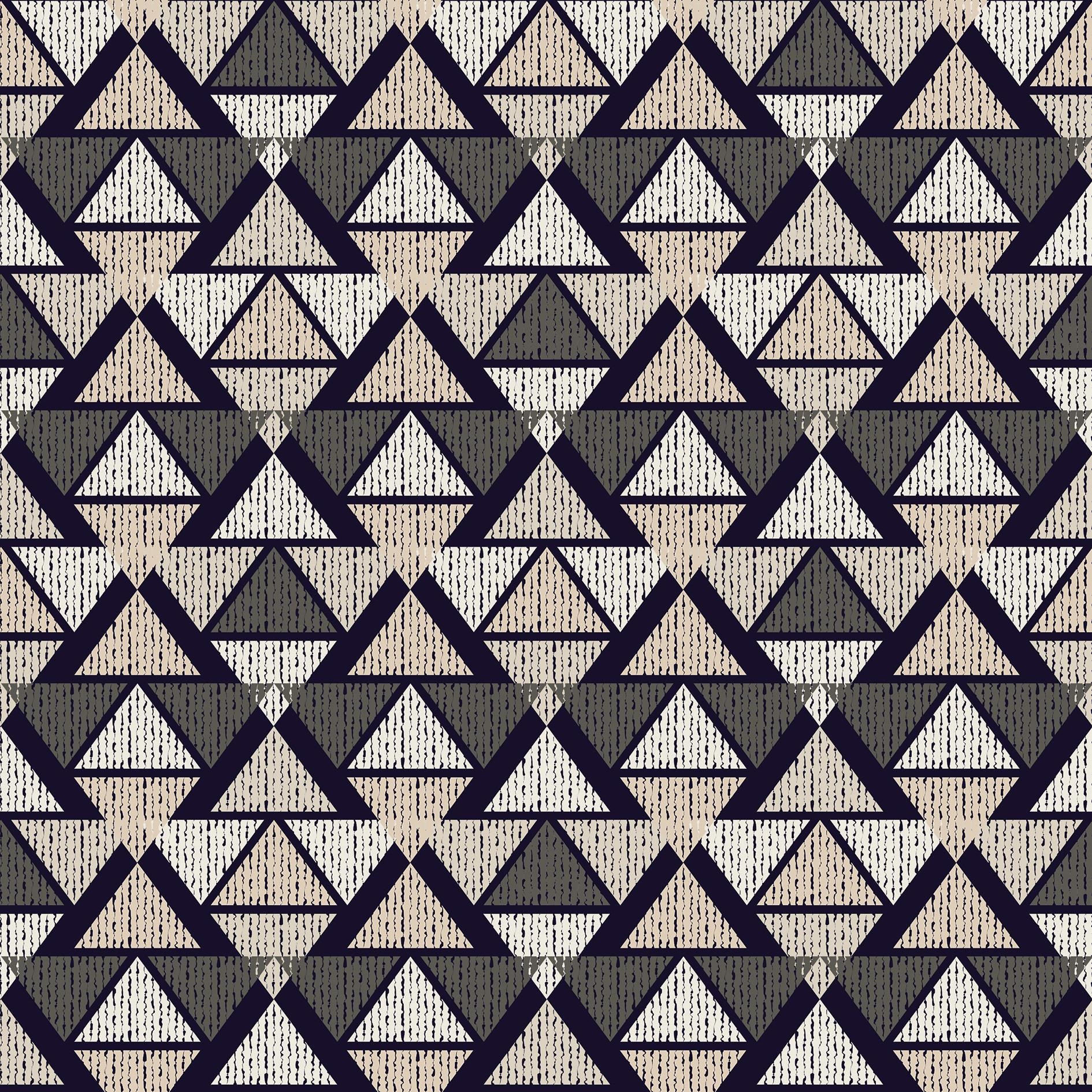 queence Dekokissen »»Triangel«« Kissenhülle ohne Füllung, 1 Stück