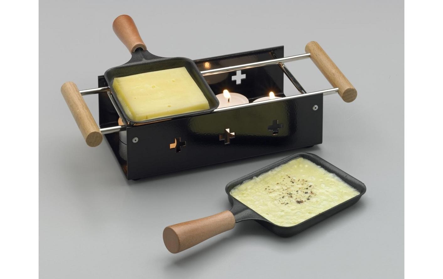 TTM Raclette »Twiny Cheese noir« 2 Stk. Raclettepfännchen