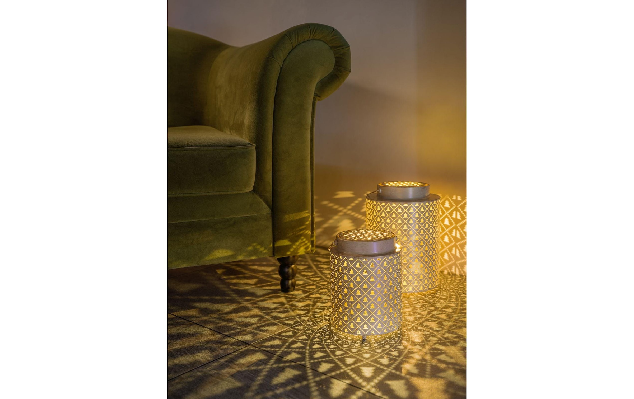 STT LED Laterne »Aura tree« Warmweiss