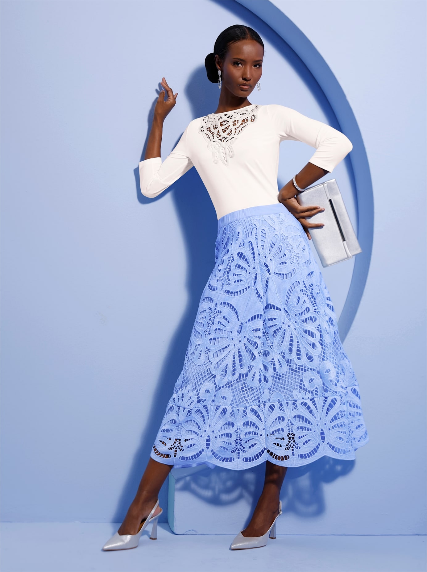 creation L Jupe en jersey