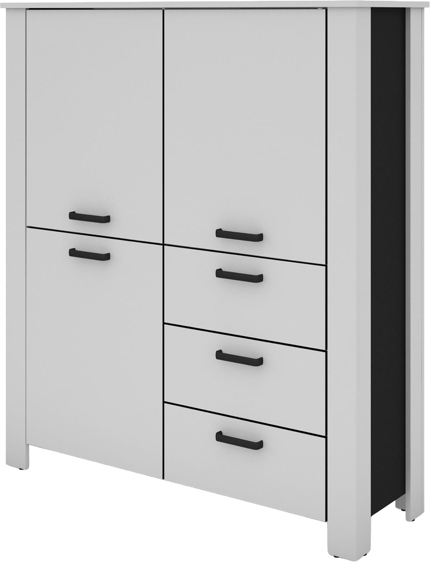 byLIVING Vitrines »Highboard Faro« 1 cuis tlg. 3 Türen und 3 Schubkästen für maximale Ordnung, verschiedene Farben.