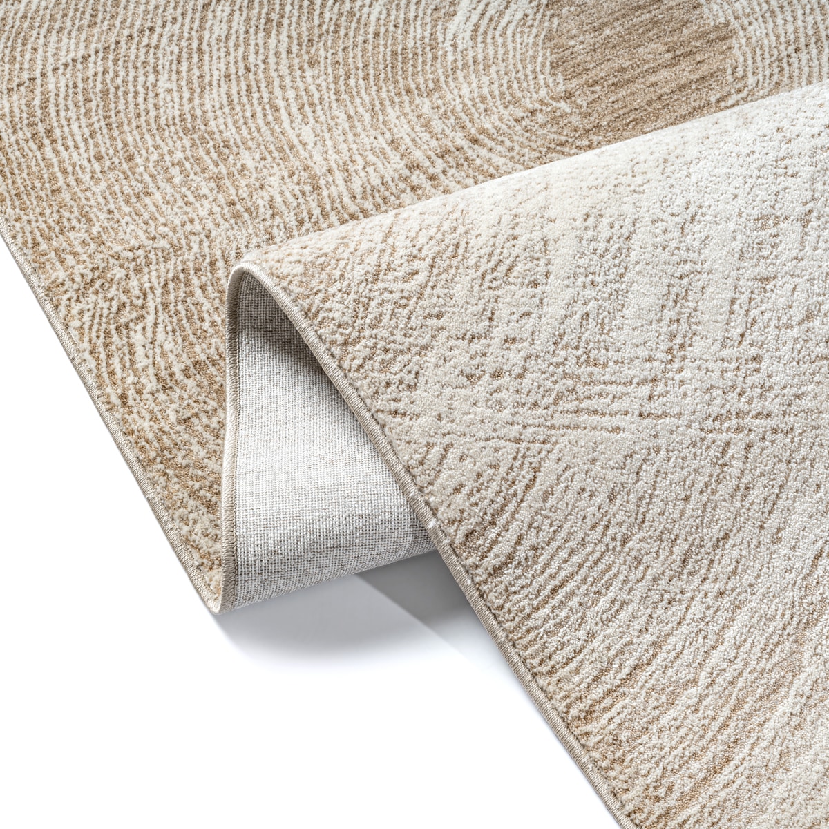 the carpet Tapis design »Nuvra« Rectangulaire 15 mm Höhe Abstrait