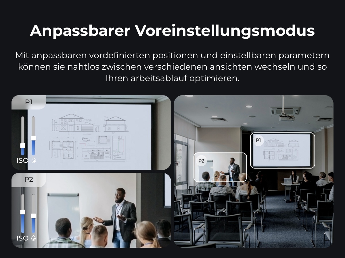 OBSBOT Caméscope »Tail 2« 5 foisx opt. Zoom