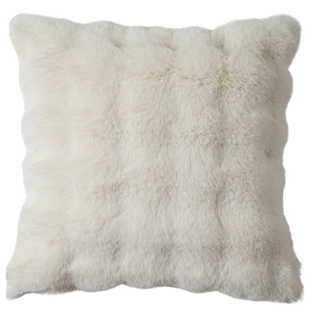 GOODproduct Coussin décoratif »Briee Premium, 2 Stück, hochwertig & weich, ohne Füllung« housse de coussin à effet fourrure, uni, de qualité, extra douce