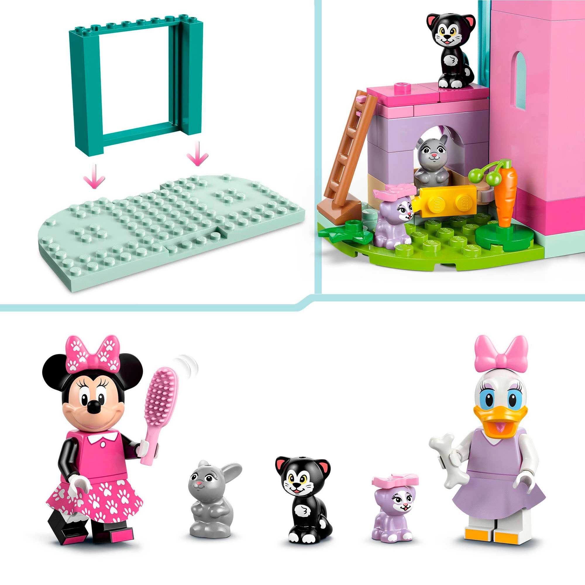 LEGO® Pions de construction »Minnies Tierhotel (43274), LEGO Disney Classic« Made in Europe