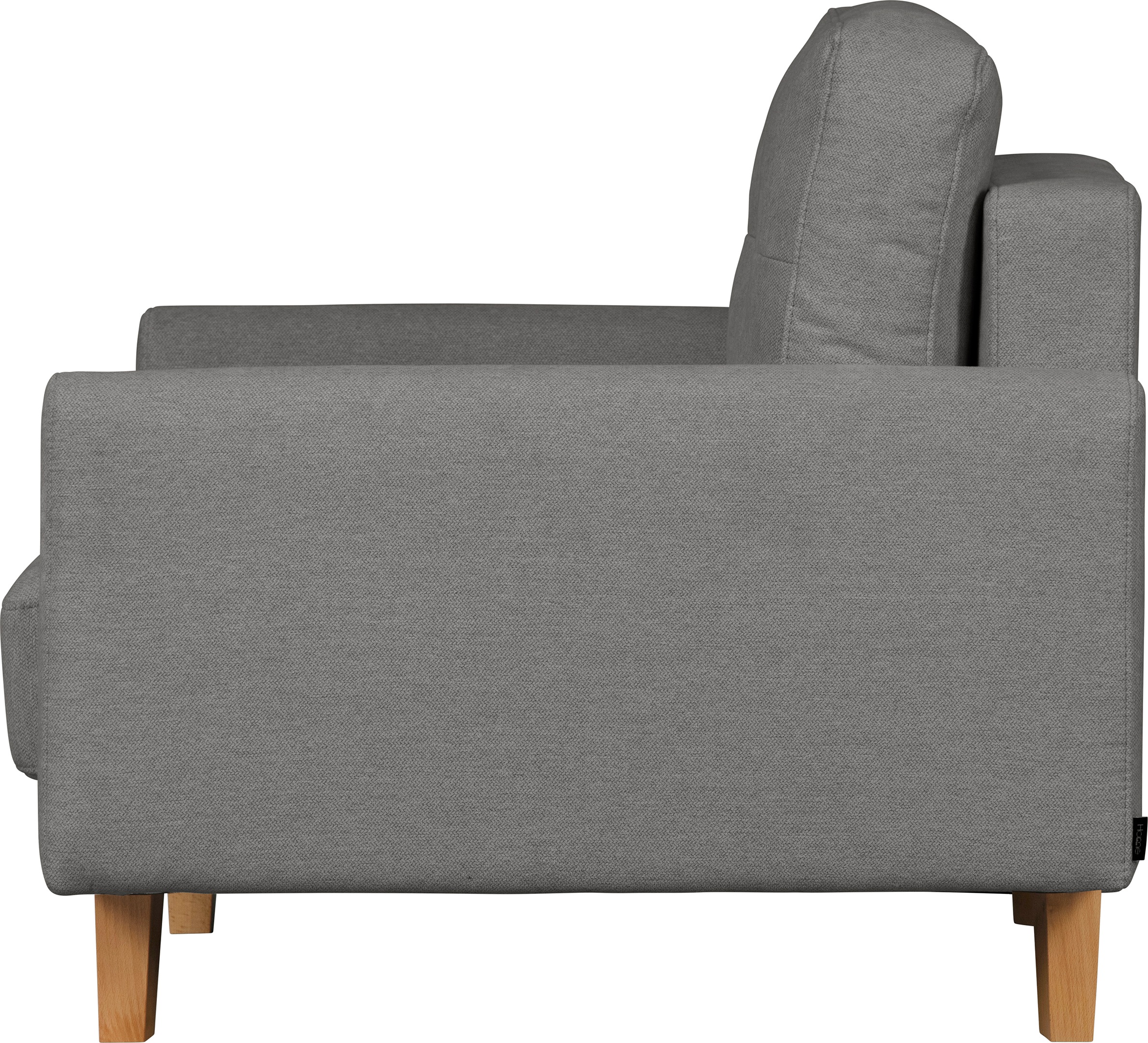 Home affaire Sessel »TRIPLO Relaxsessel mit Wellenunterfederung, Masse B/T/H: 95/100/89 cm« Polstersessel mit Steppung im Rückenkissen, hohe Qualität