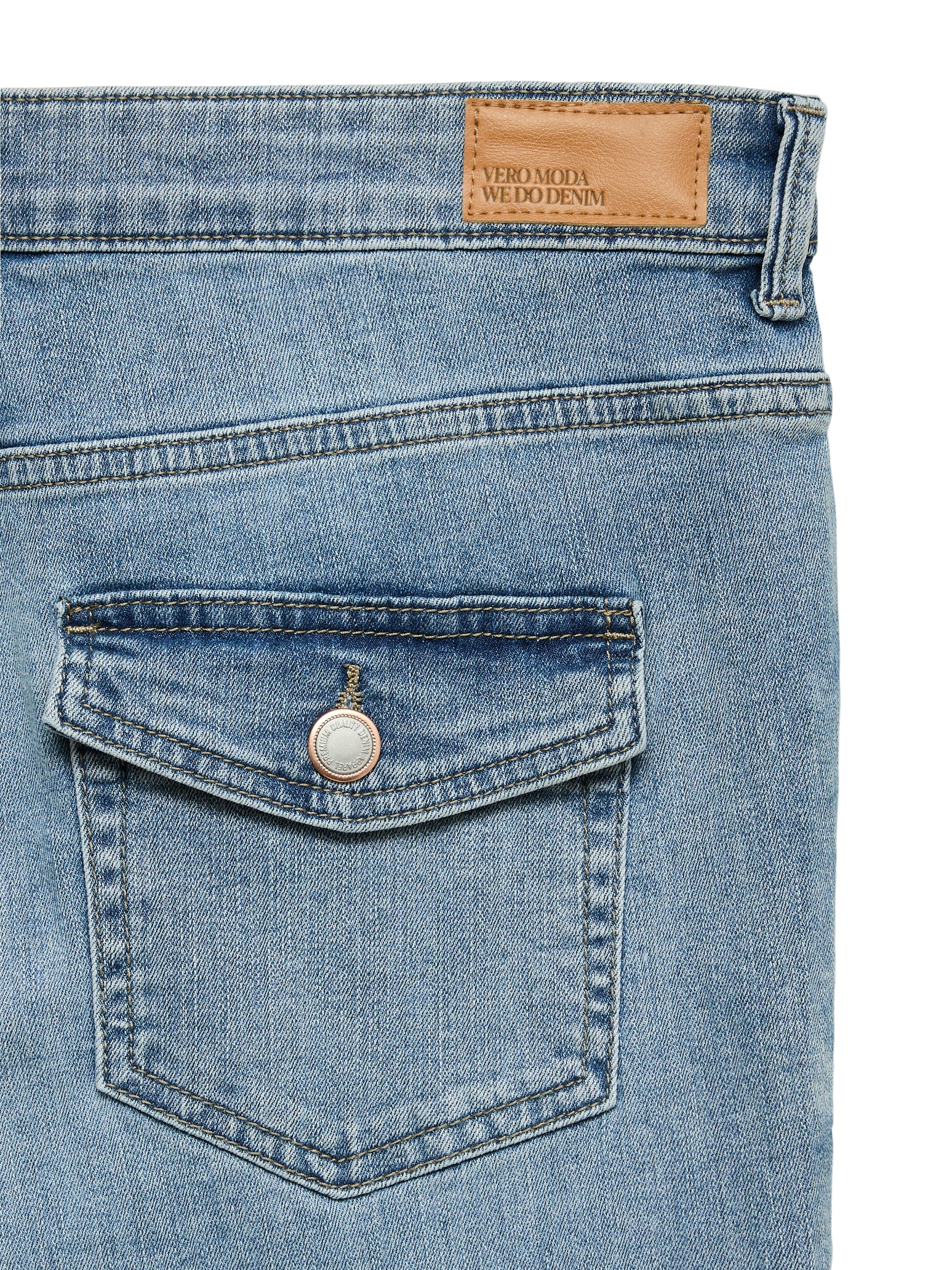 Vero Moda Bootcut-Jeans »VMFLASH MR FLARED POCKET JNS RA3043 NOOS«