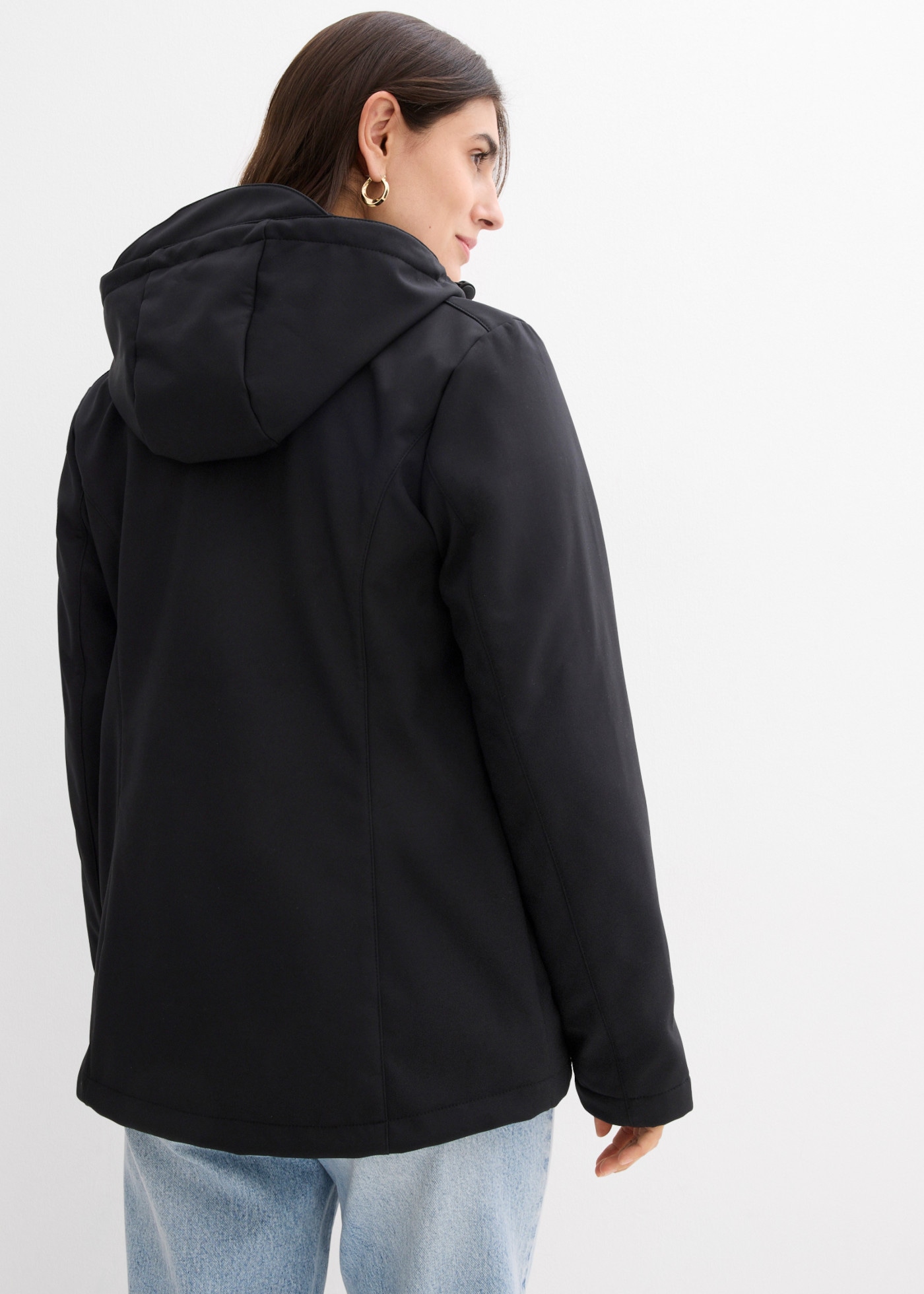 bonprix Veste de maternité avec deux inserts pour grossesse et portage bébé, coupe ample