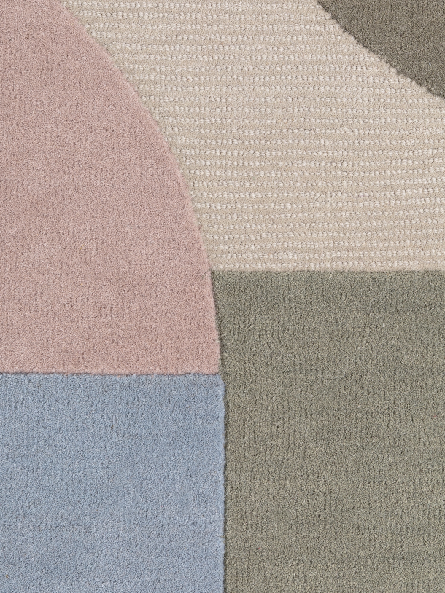 Ted Baker Wollteppich »Piccadilly« rund 17 mm Höhe Wolle, Naturteppich, Handgemacht, Wohnzimmer, Schlafzimmer, bunt