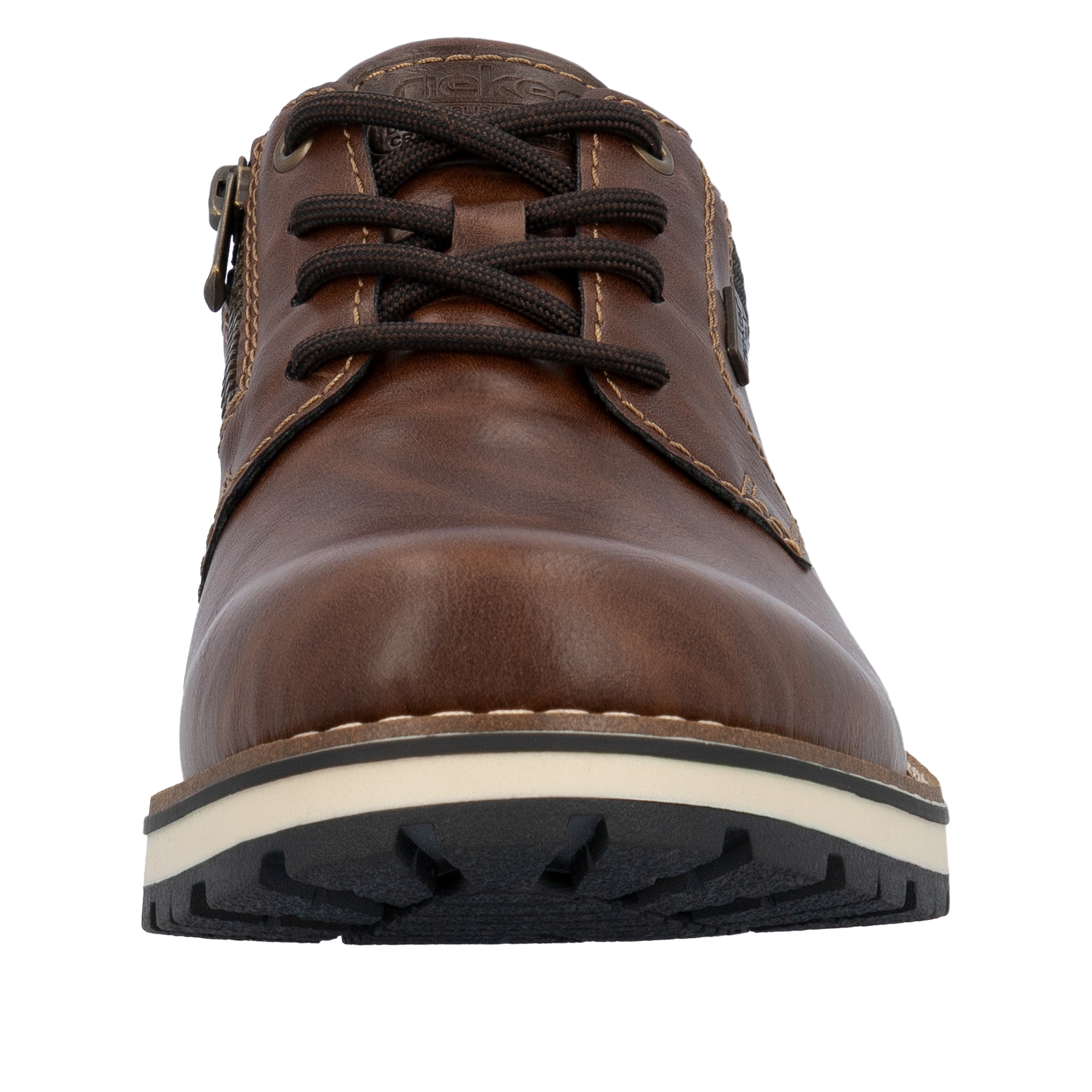 Rieker Chaussure à lacets  derby business, chaussure basse, sneaker casual avec fermeture éclair intérieure
