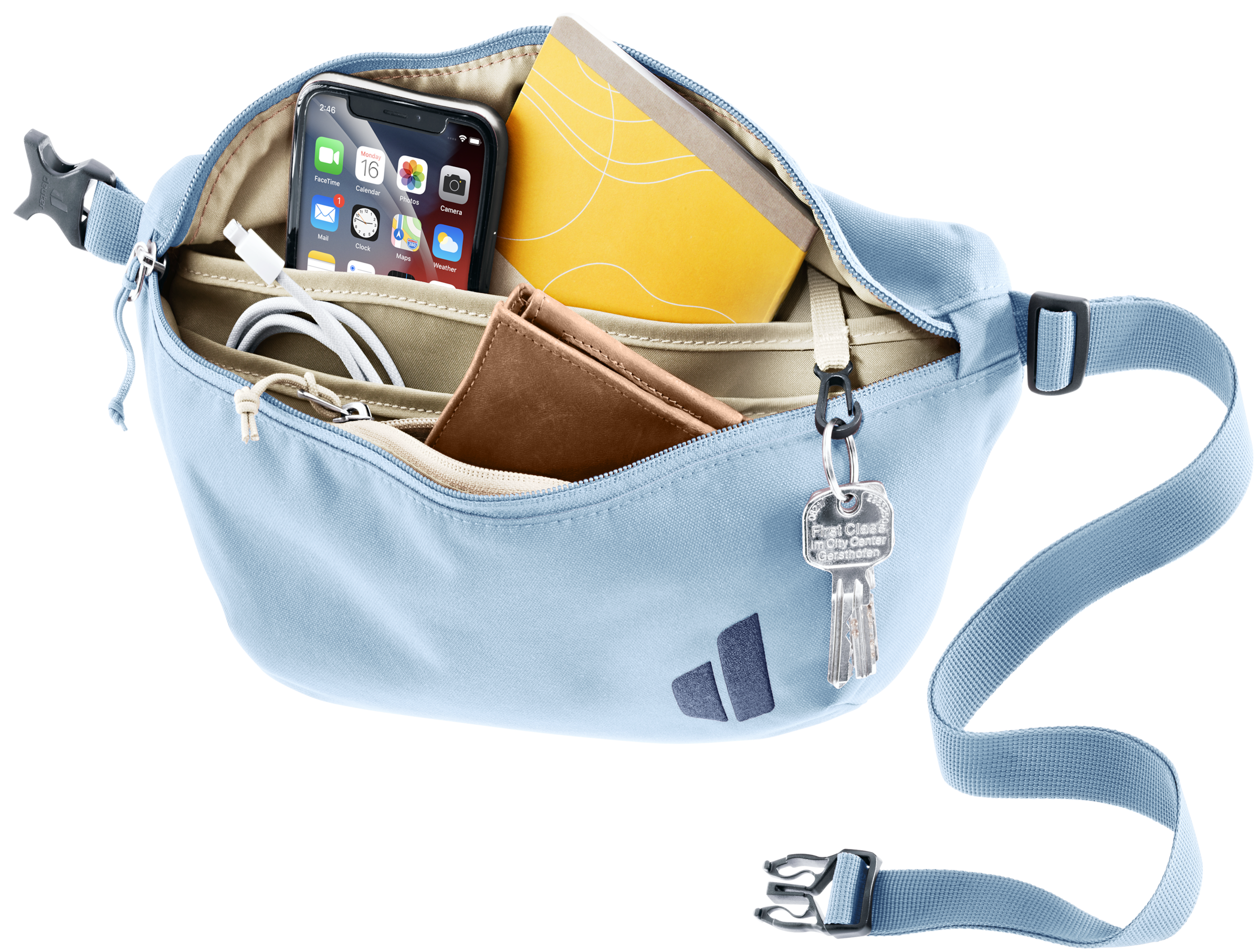 deuter Sac à bandoulière »AVENGO ORGANIZER« sportlicher Stil, für Jugendliche, mit verstellbarem Bauchgurt