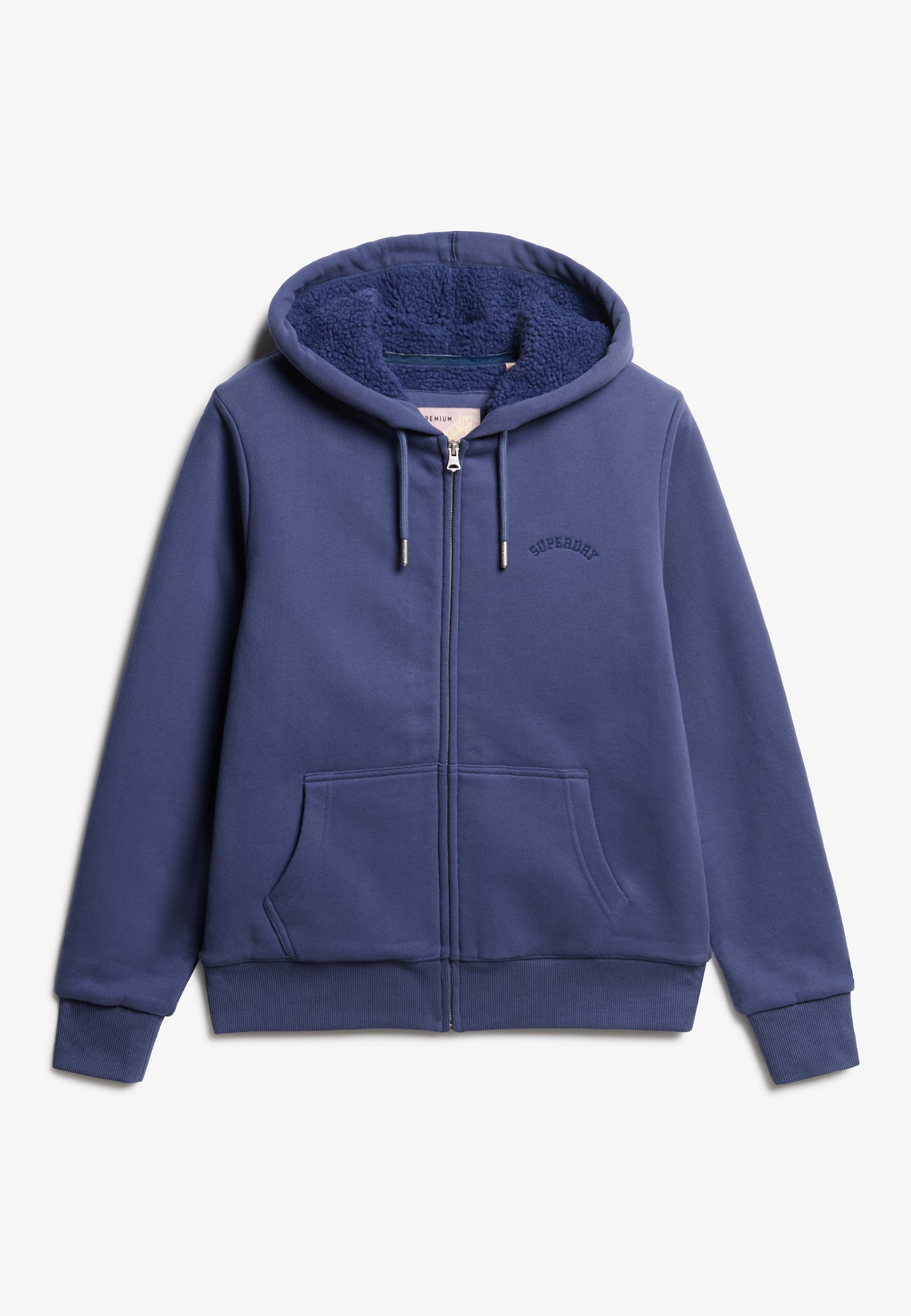 Superdry Kapuzensweatjacke »BORG LINED ZIPHOOD«