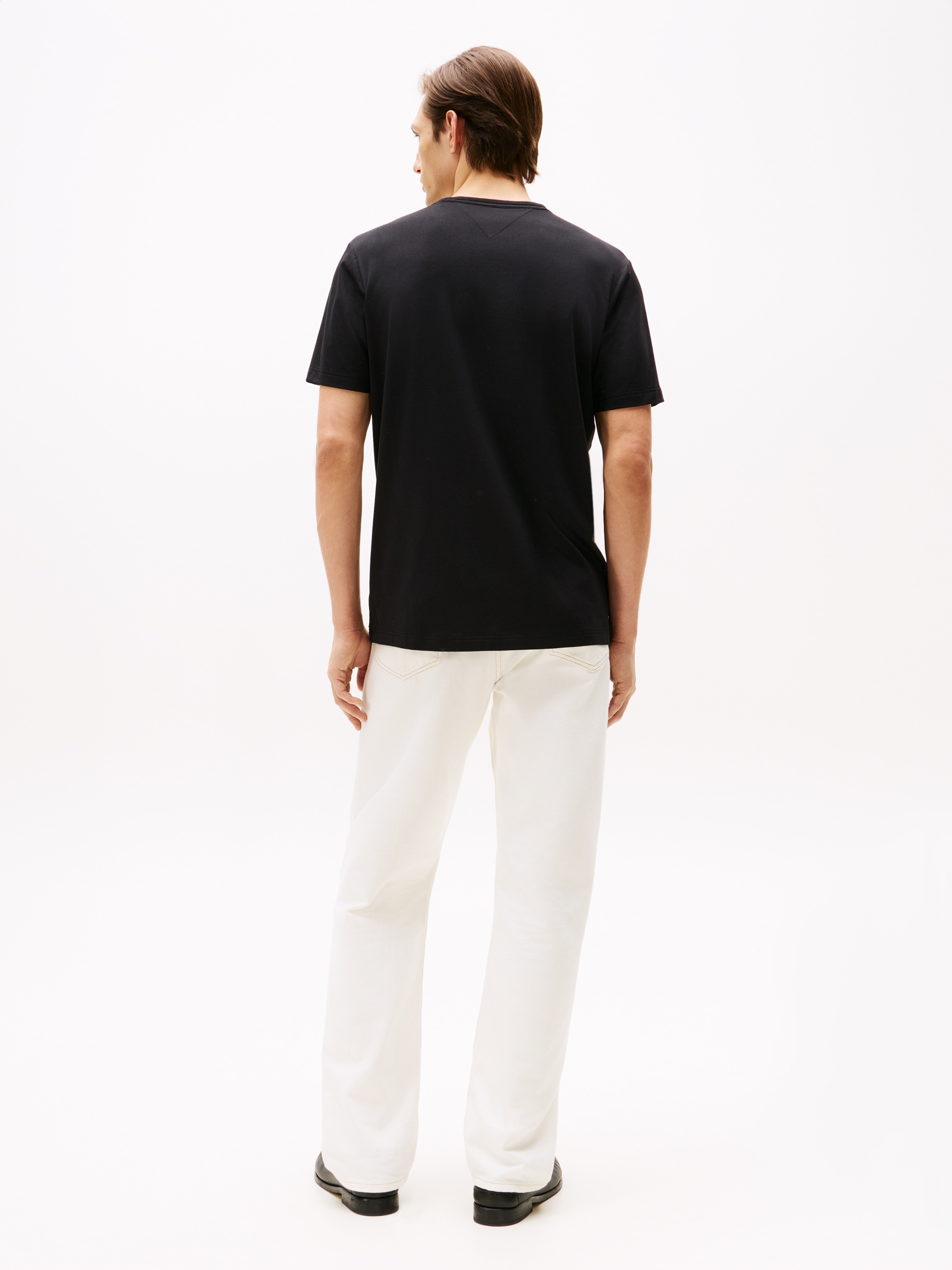 Tommy Hilfiger T-shirt »PERFORMANCE TEE« mélange de matériaux, séchage rapide