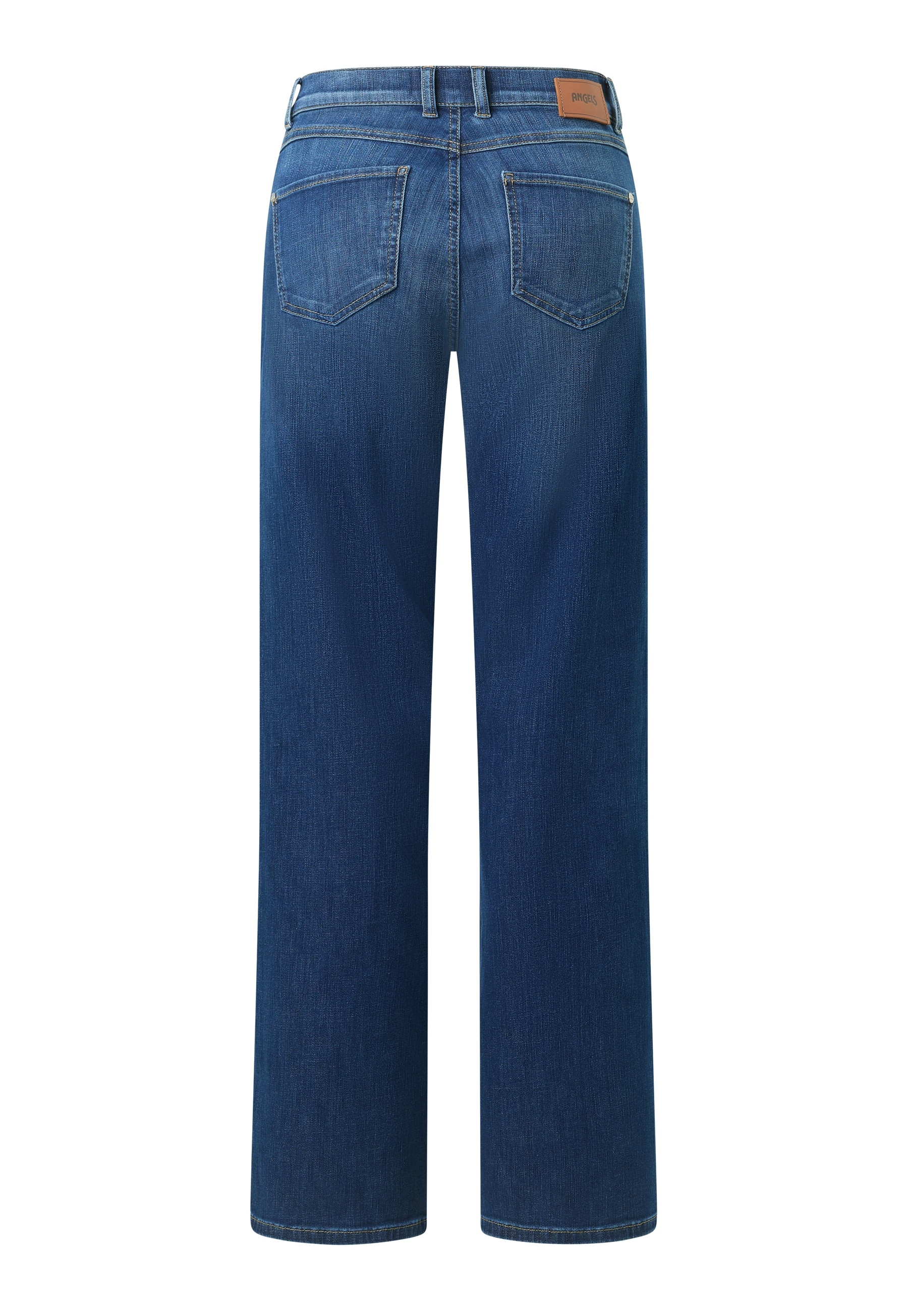 ANGELS Jeans droit »LIZ GLORY« Pantalon jambe large, avec éléments décoratifs sur les poches avant,
