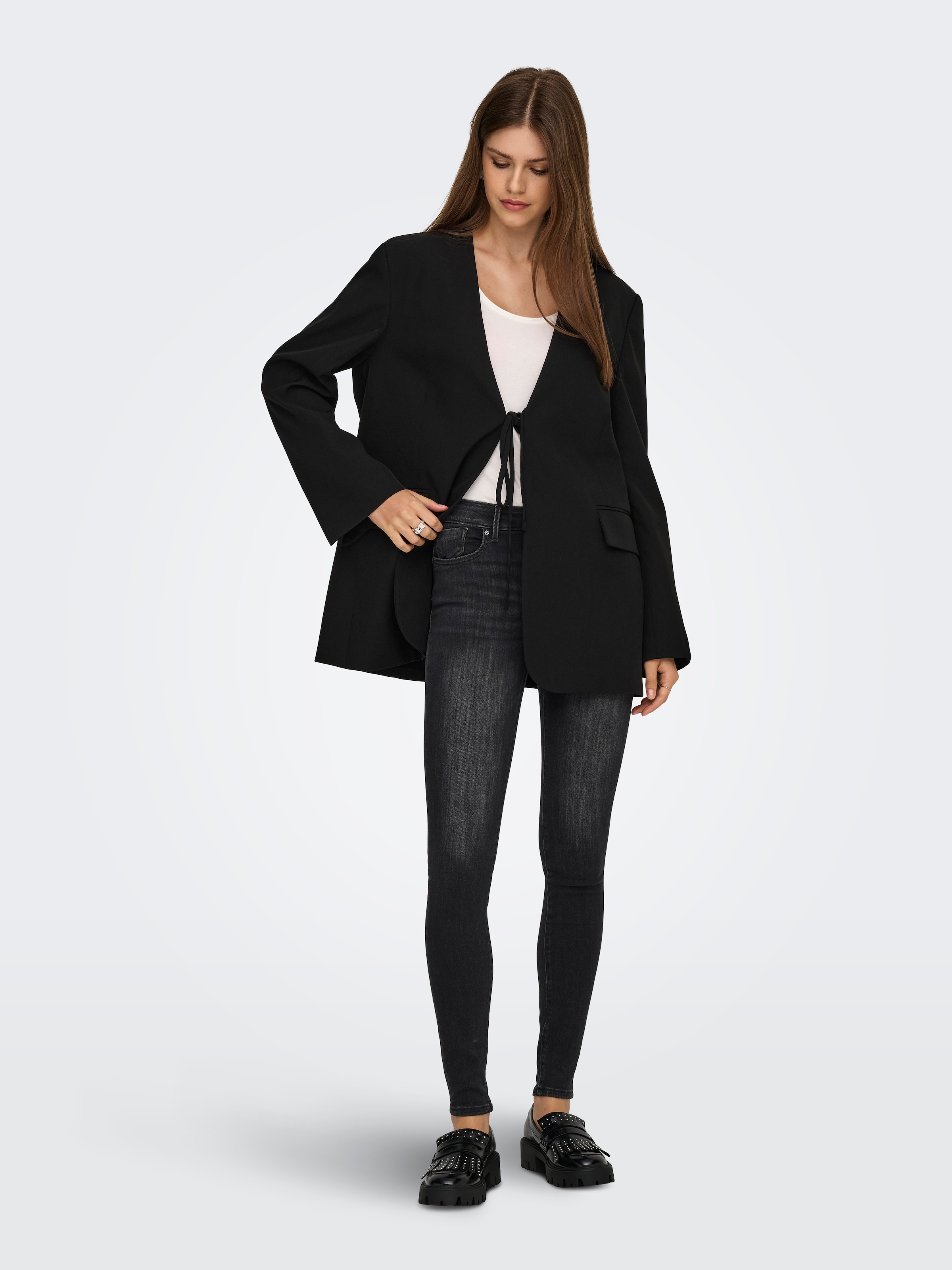 ONLY Jeans skinny »ONLPOWER MID WAIST PUSH UP SK DNM BOX«