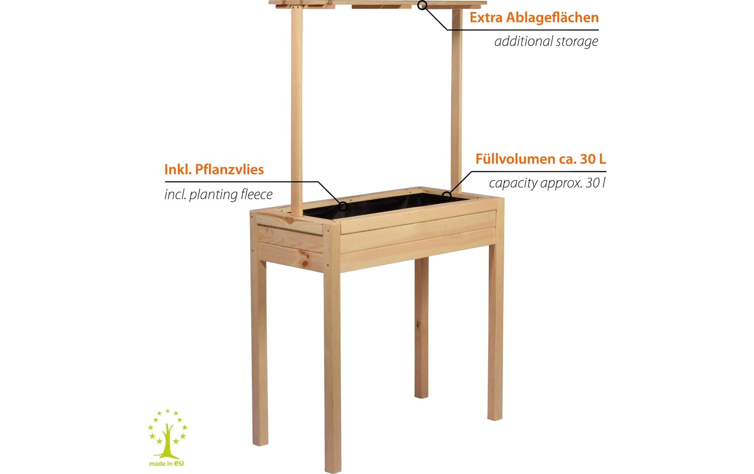 dobar Lit surélevé »Florenz mit erhöhter Ablage«