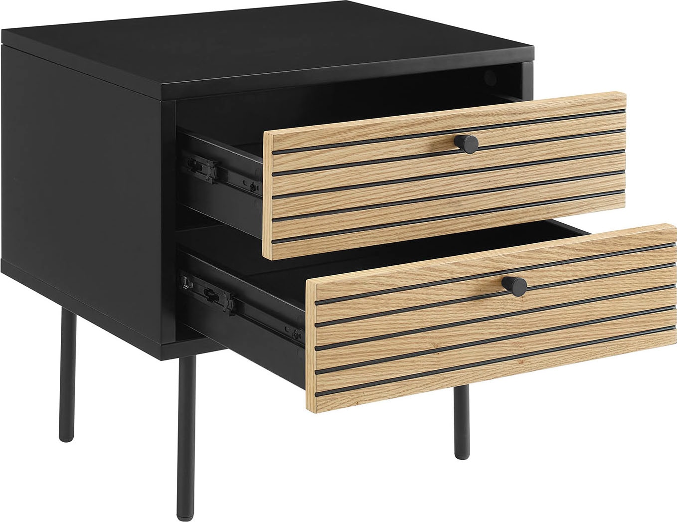 SalesFever Table de nuit »Torsby Charmanter Nachtisch« Ästhetik trifft Funktion im Scandi Design