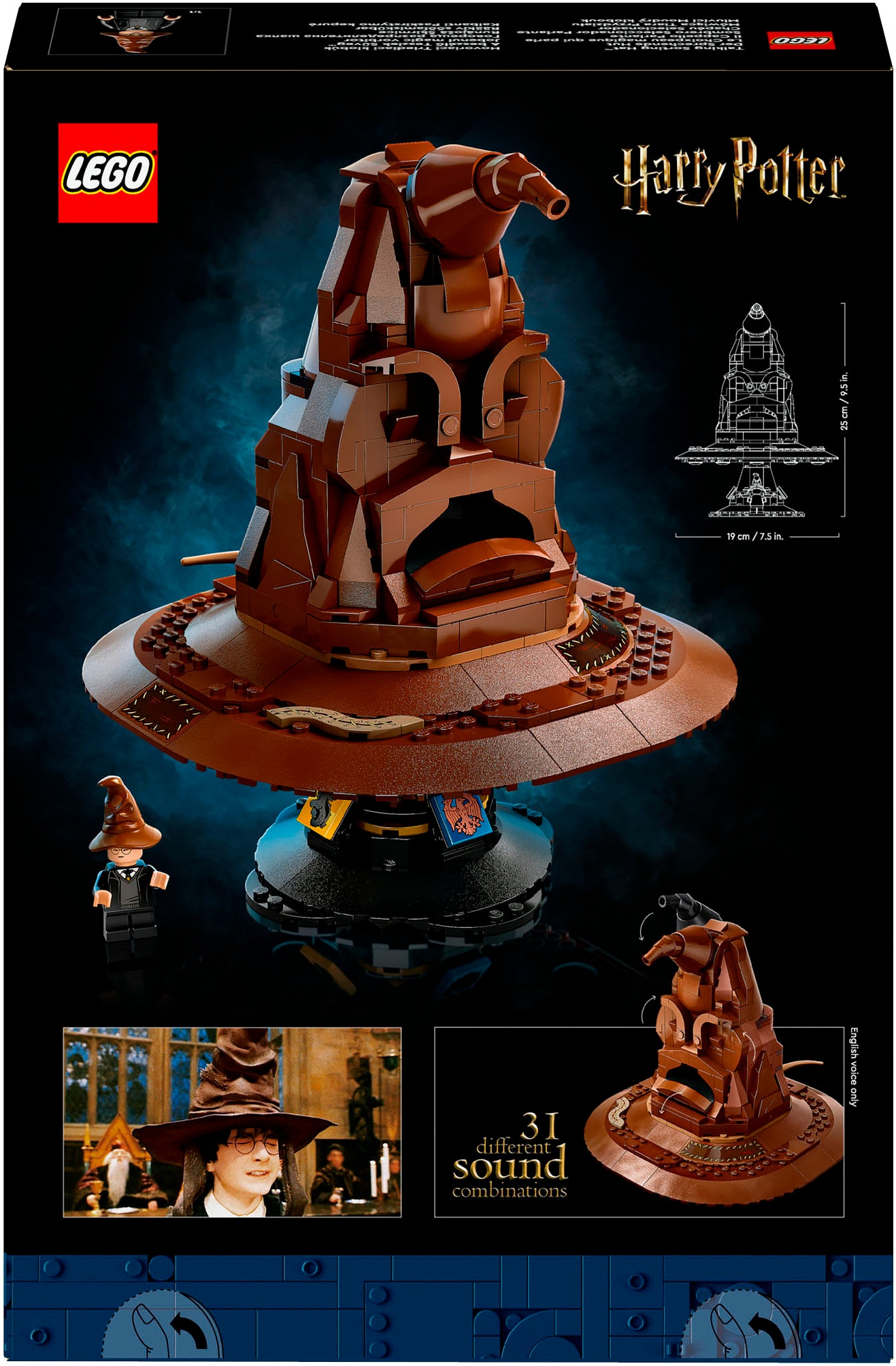 LEGO® Konstruktionsspielsteine »Der Sprechende Hut (76429), LEGO® Harry Potter™« Made in Europe