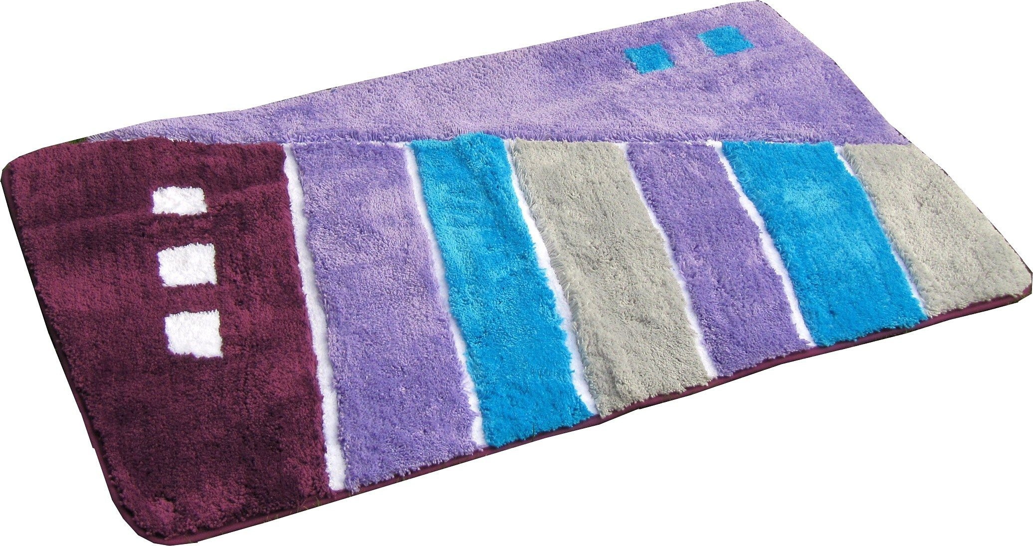 KiNZLER Badematte »Gembloux« Höhe 20 mm rutschhemmend beschichtet fussbodenheizungsgeeignet Badteppich, als rechteckig & rund erhältlich