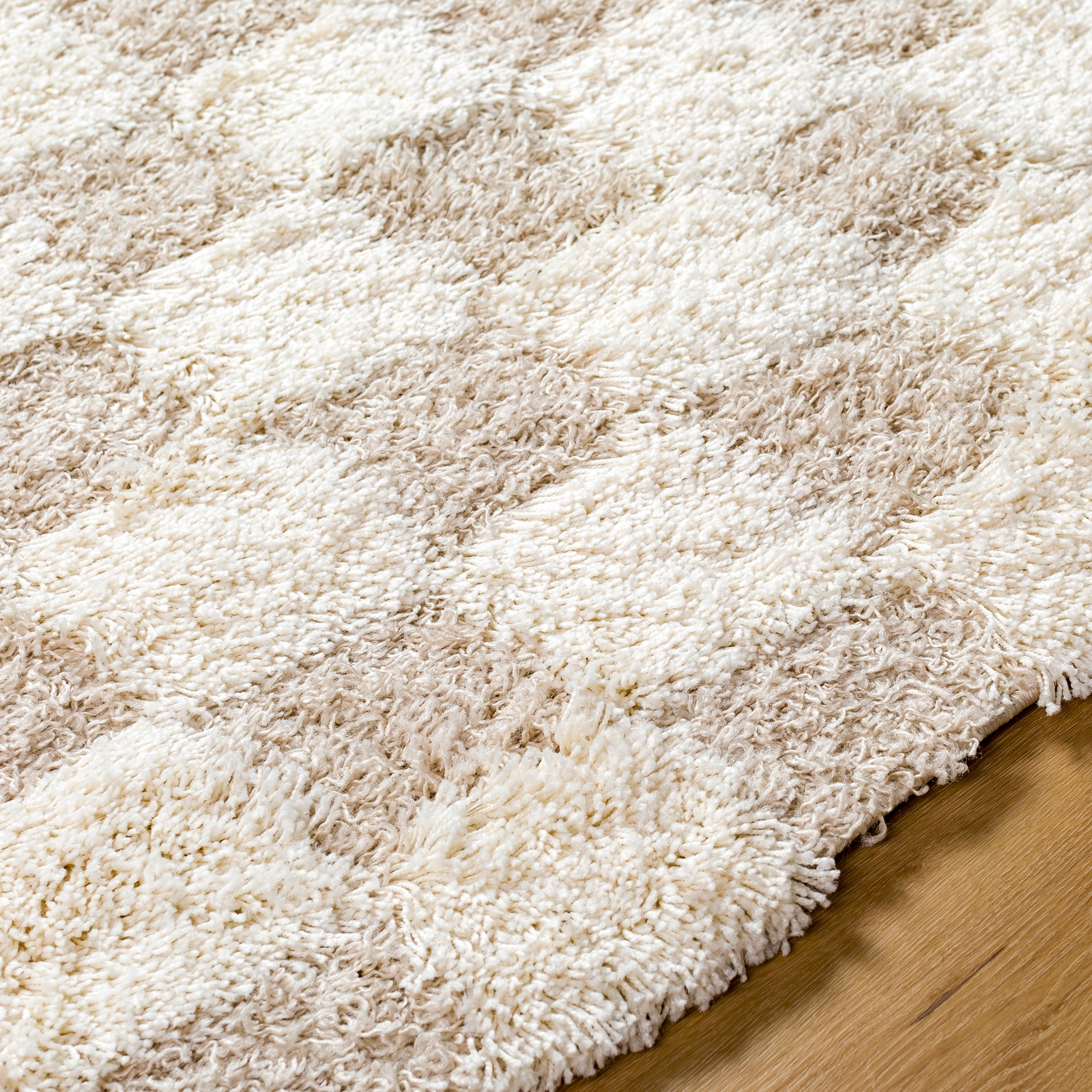 Livabliss Tapis à poils longs »DEWAS« Rectangulaire 63 mm Höhe