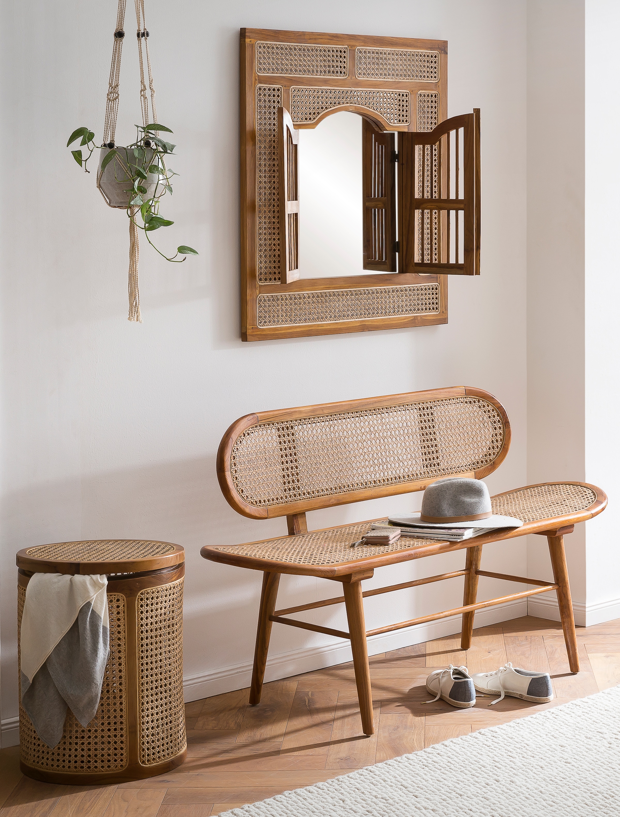 SIT Wandspiegel mit 2 Flügeltüren