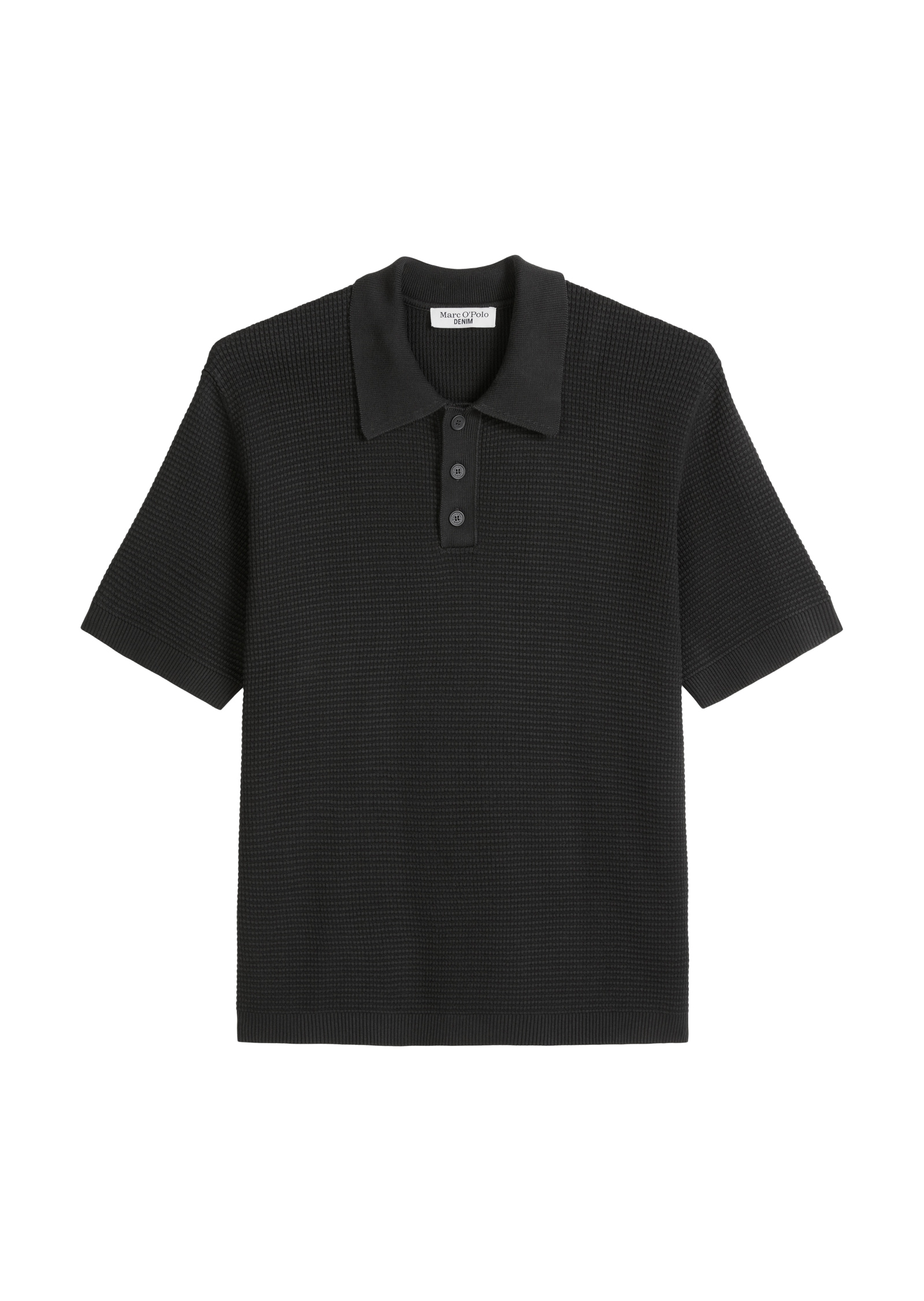 Marc O'Polo DENIM Polo mit Waffelstruktur, regular fit
