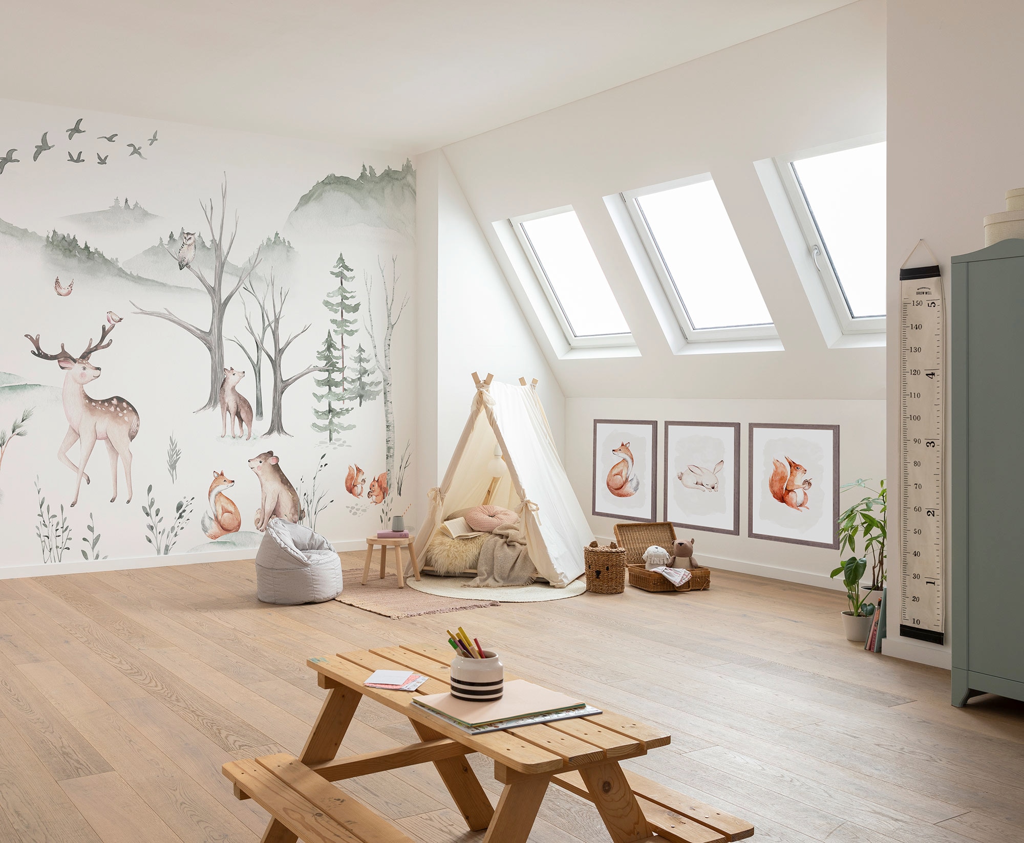 Komar Image »Curious Fox« 1 cuis tlg. Wandbild zur Dekoration - ohne Rahmen