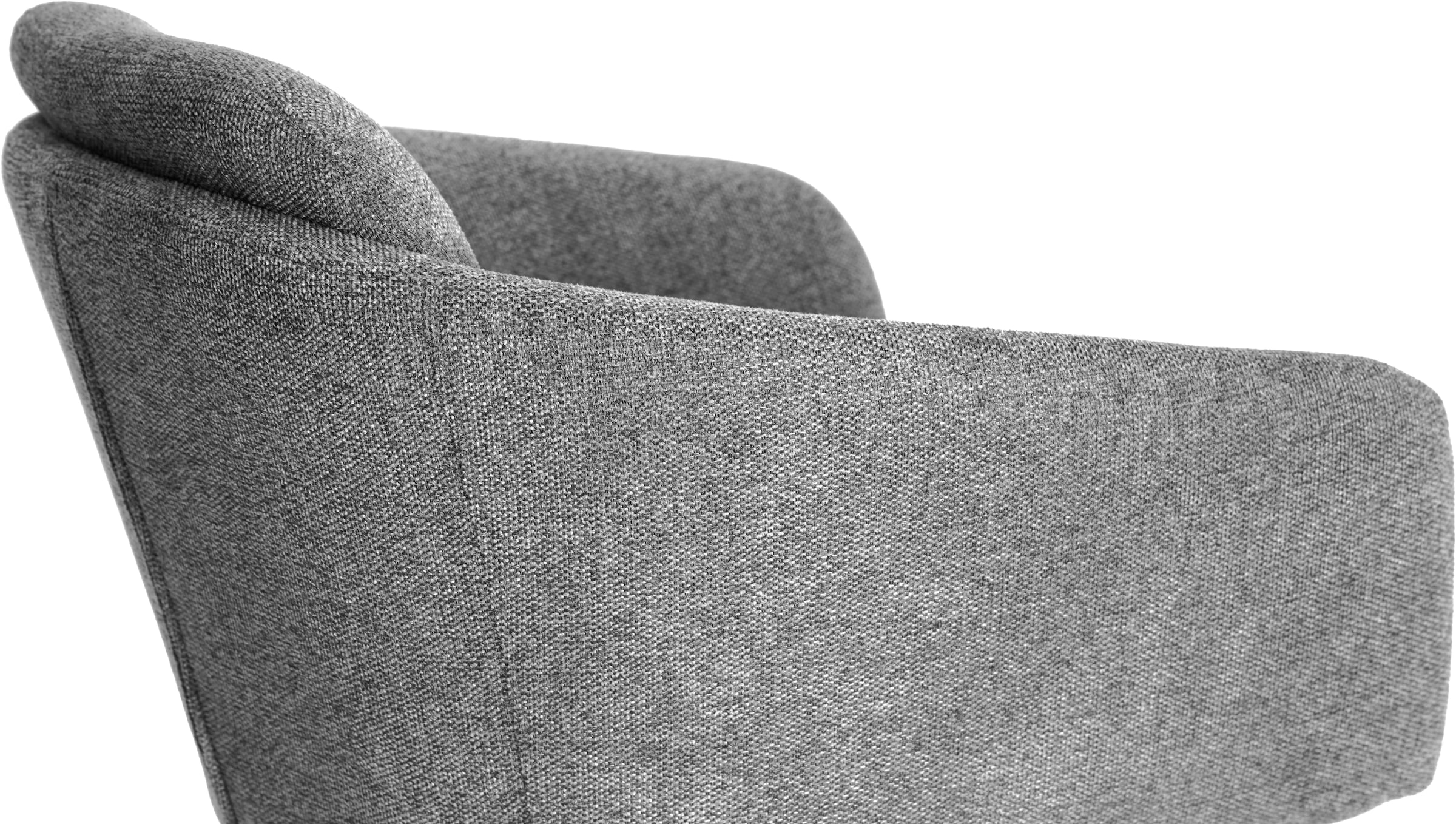 LeGer Home by Lena Gercke Chaise de salle à manger »Fleur« (Set) 2 cuisStrukturstoff, ergonomisches Design, gesteppte Rückenlehne