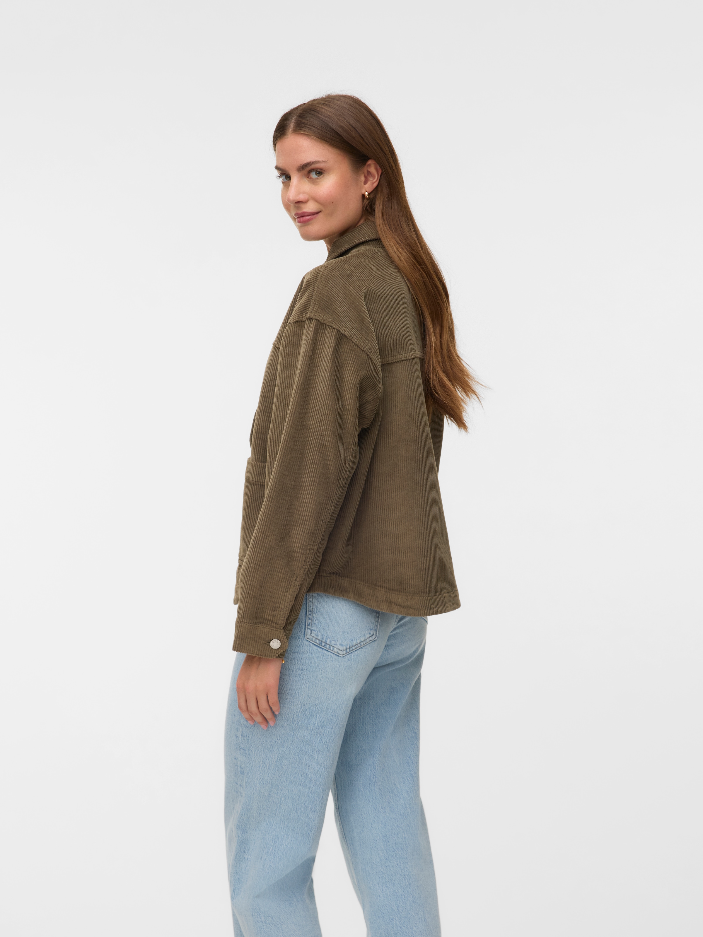 Vero Moda Cordjacke »VMJAMIE LS CORDUROY SHACKET MIX NOOS« Baumwolle