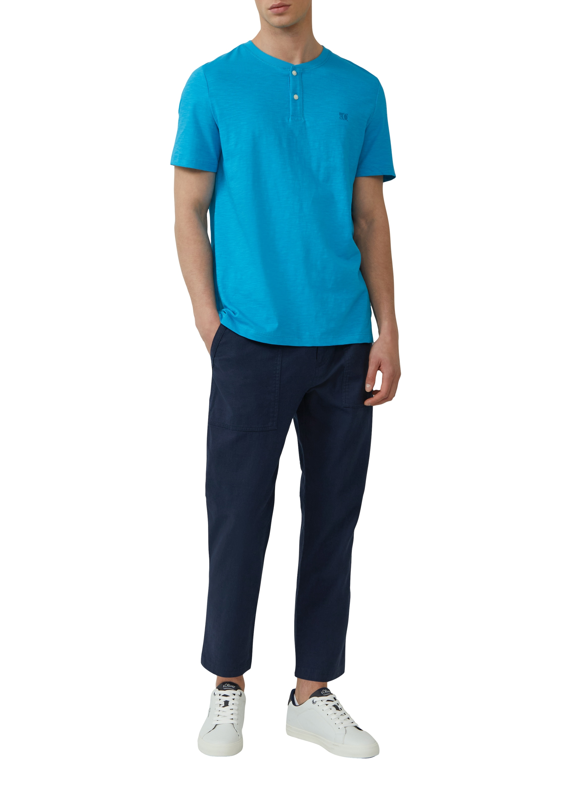 s.Oliver T-shirt , mit Logo Print
