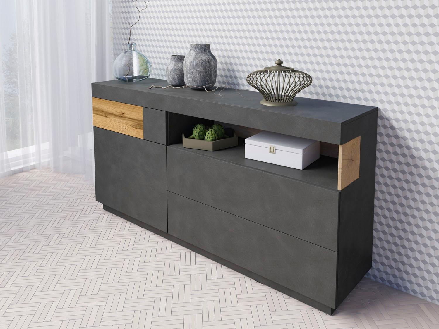 GOODproduct Sideboard »SILKE« Breite 169 cm