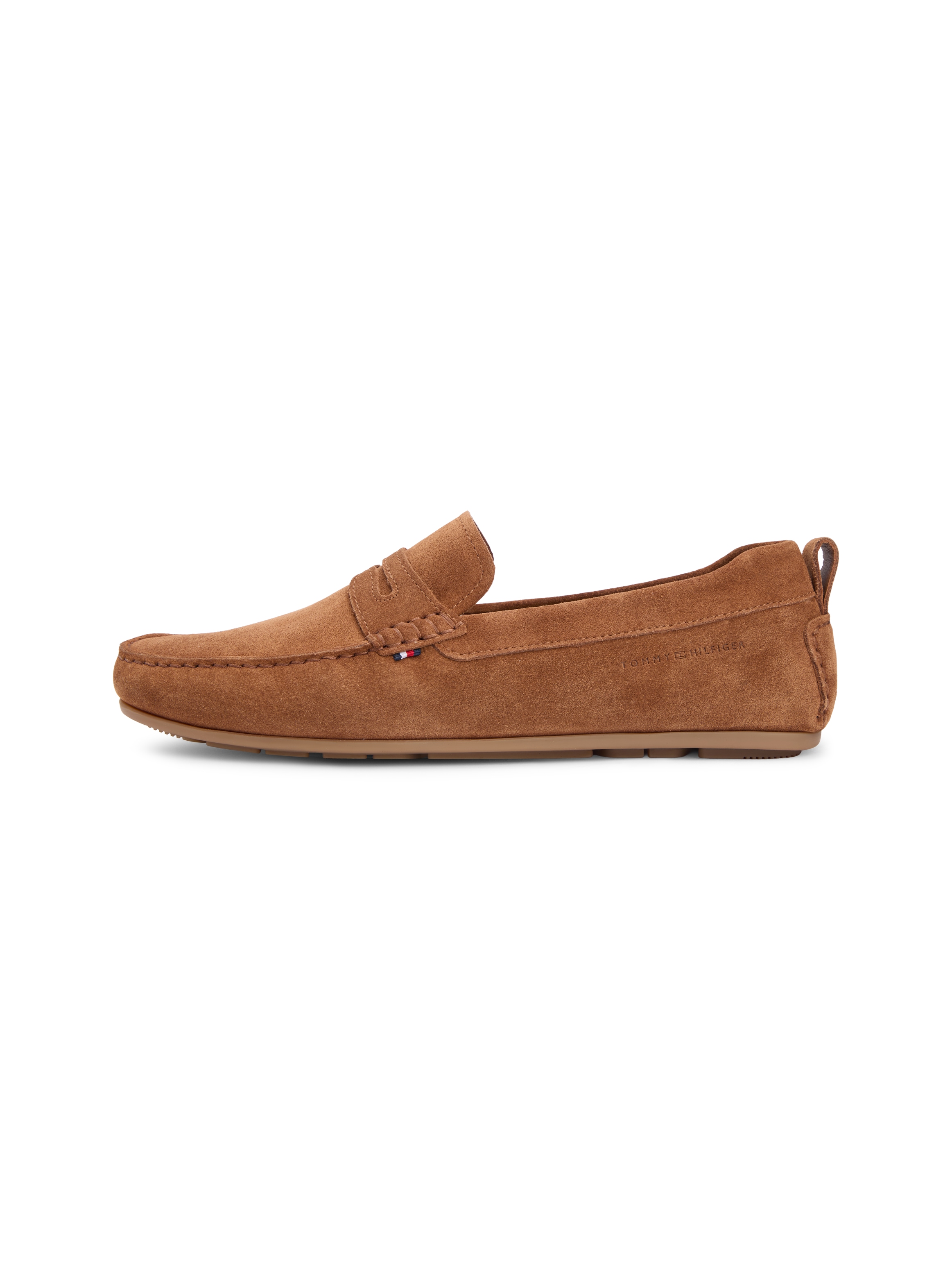 Tommy Hilfiger Slipper »CORE HILFIEGR SUEDE DRIVER«  flats, chaussure à enfiler style mocassin