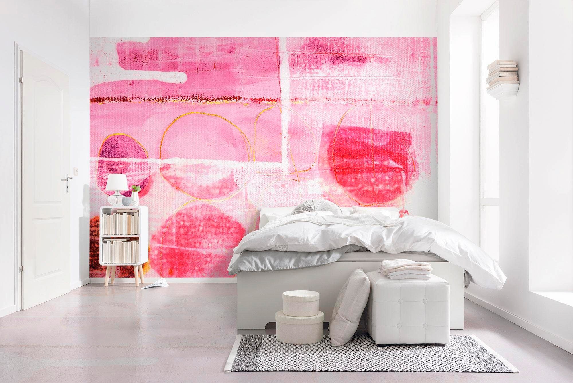 Komar Papier peint intissé »Digitaldruck Vlies -  Cells Wrapping - Grösse 500 x 280 cm« imprimé lisse salon, chambre à coucher