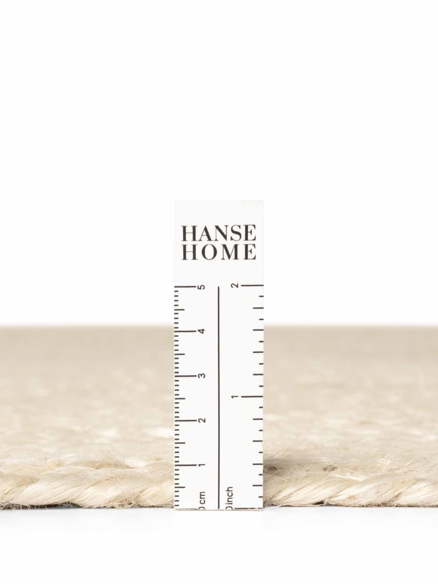 HANSE Home Tapis »Rangpur Juteteppich, in rund und oval« ovale 10 mm Höhe tissé à la main, 100% jute, naturel, salon, hall, bohème, scandinave