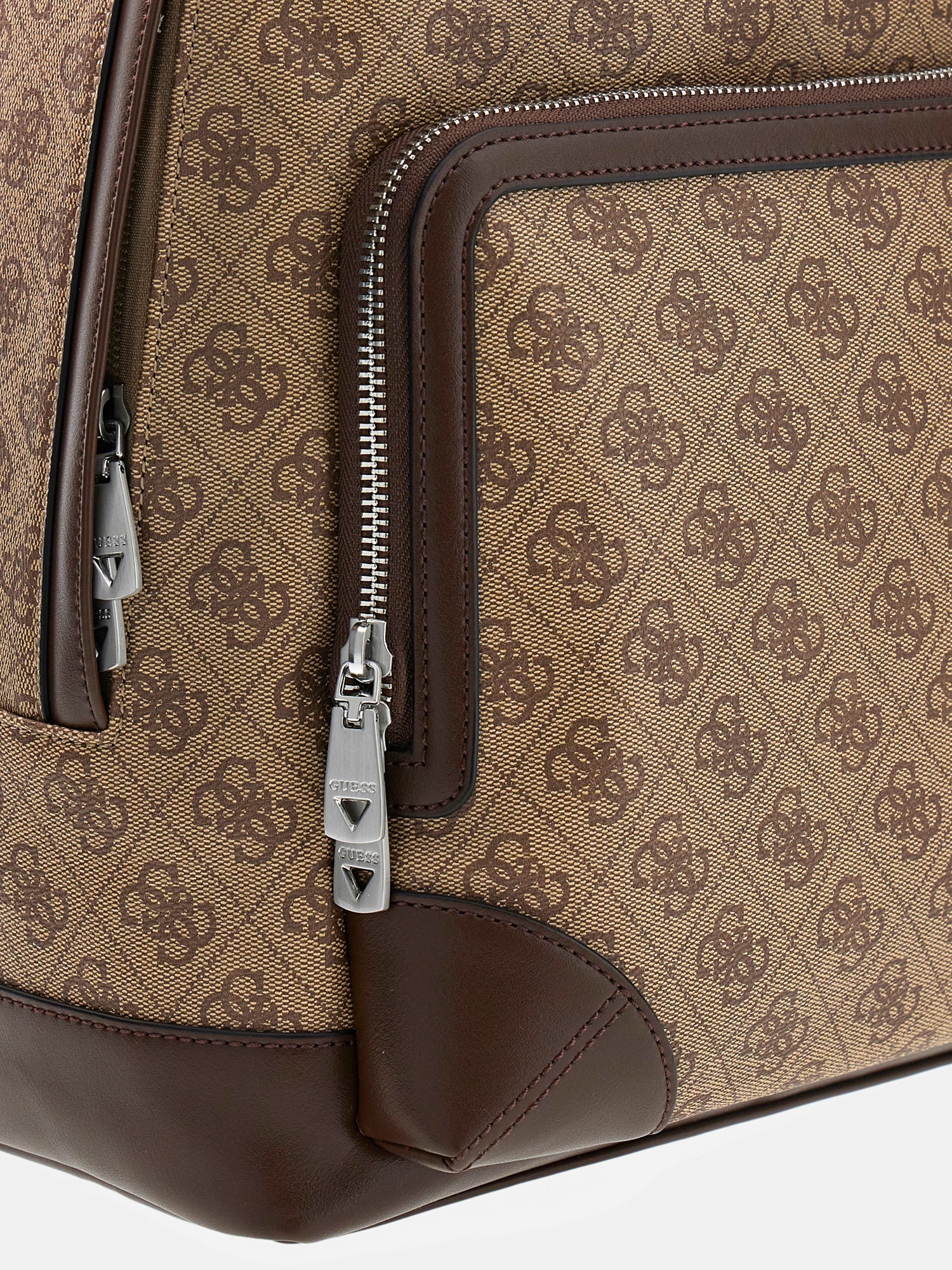 Guess Sac à dos »MILANO BACKPACK« Cityrucksack, Freizeitrucksack mit Reissverschluss-Vordertasche