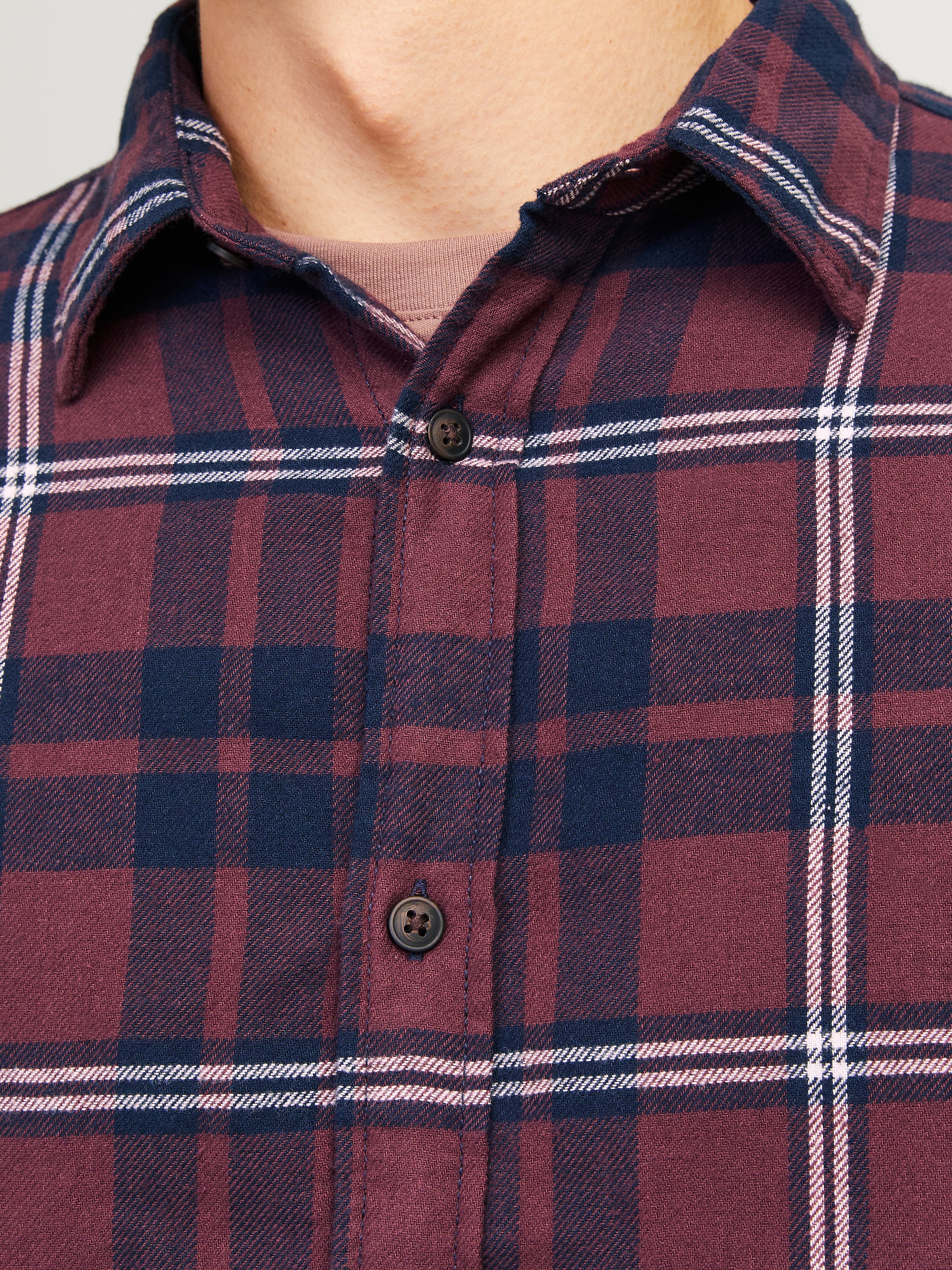 Jack & Jones PlusSize Langarmhemd »JJJOSHUA FALL FLANNEL SHIRT LS PLS«