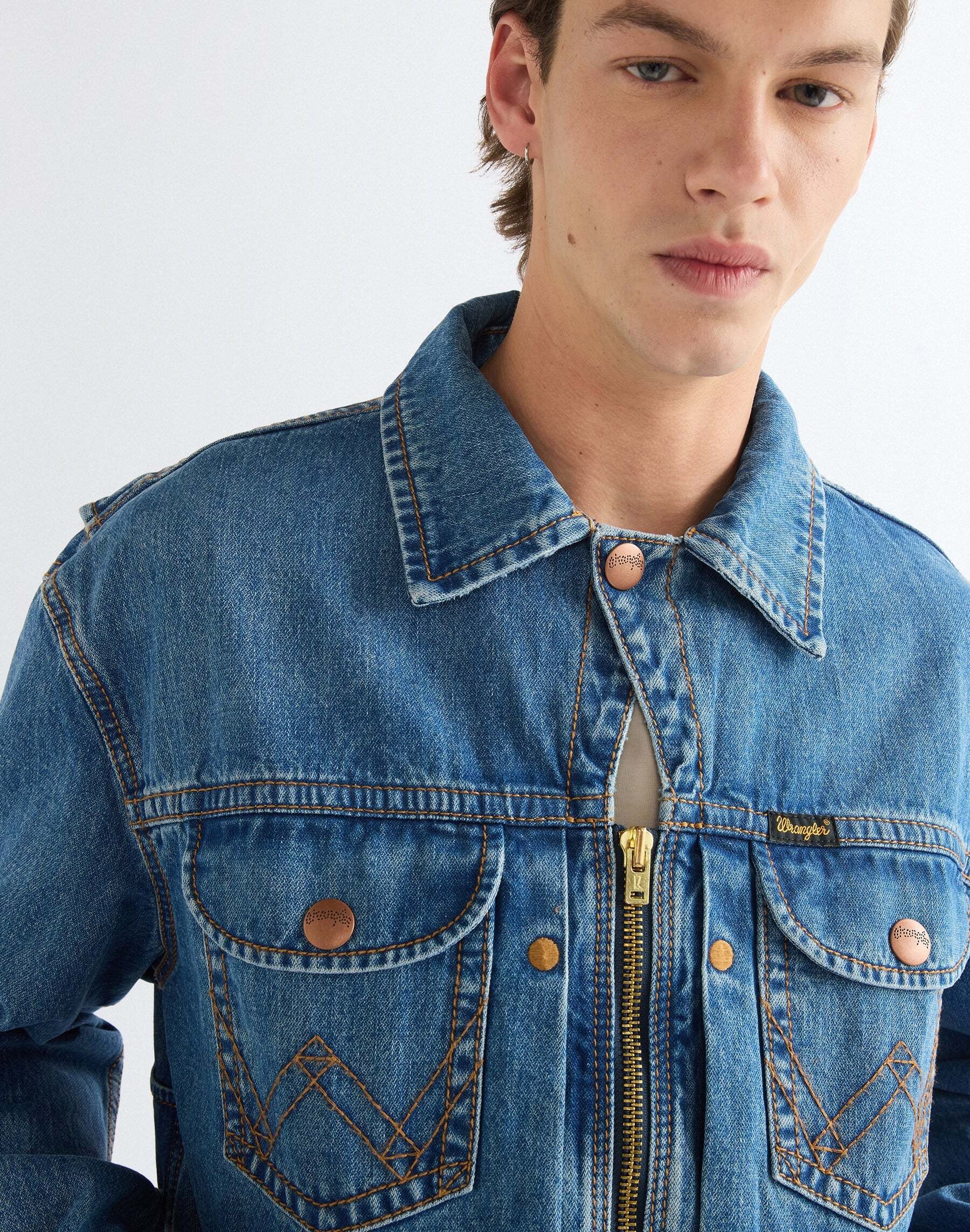 Wrangler Jeansjacke »WRANGLER Jeansjacke Super«