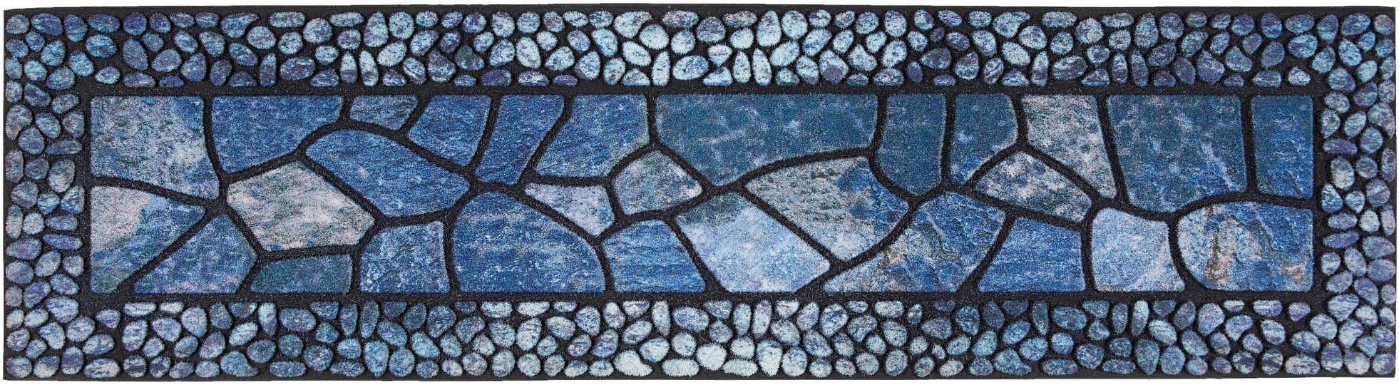 Andiamo Stufenmatte »Outdoor, 2er Set« rechteckig 6 mm Höhe Outdoor-Stufenmatten, Stein Motiv, Gartenbereich, Aussenbereich