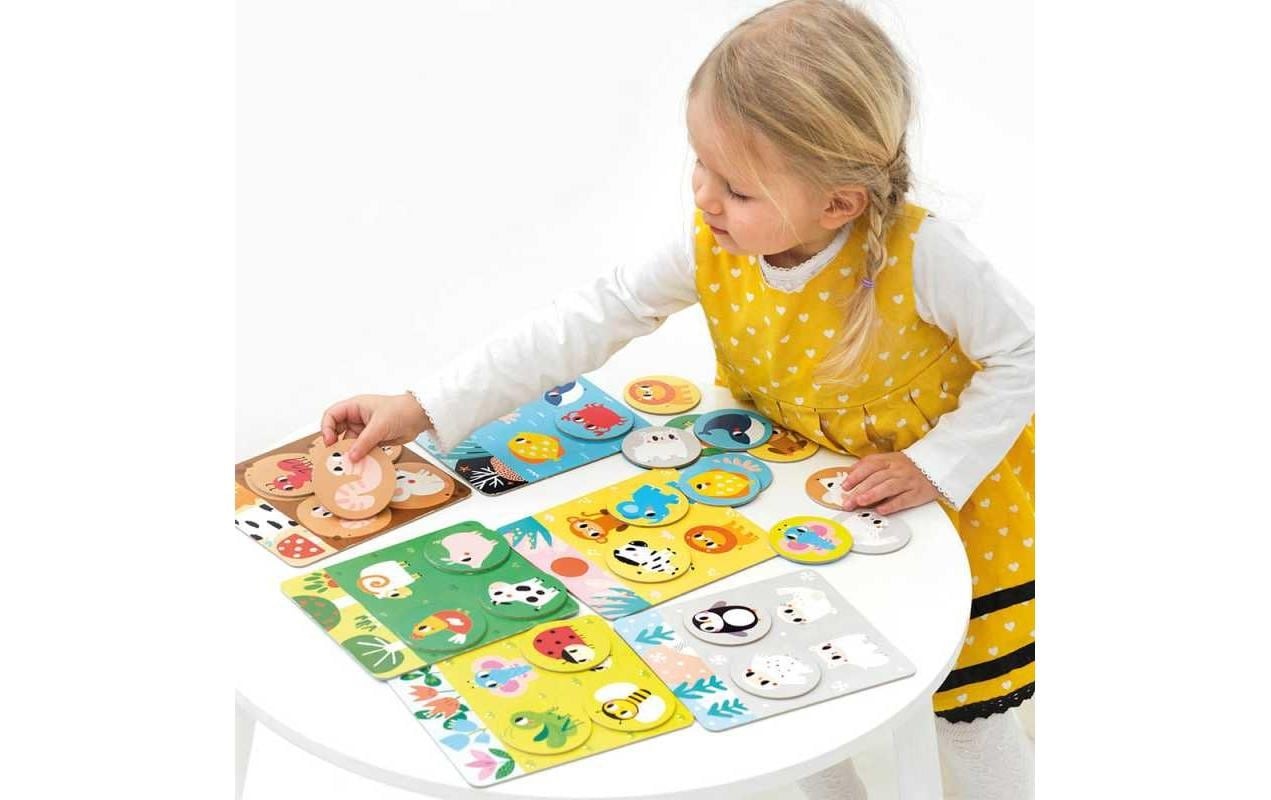   Jouets éducatifs »Banana Panda Kinderspiel Habitat Bingo Pappe«