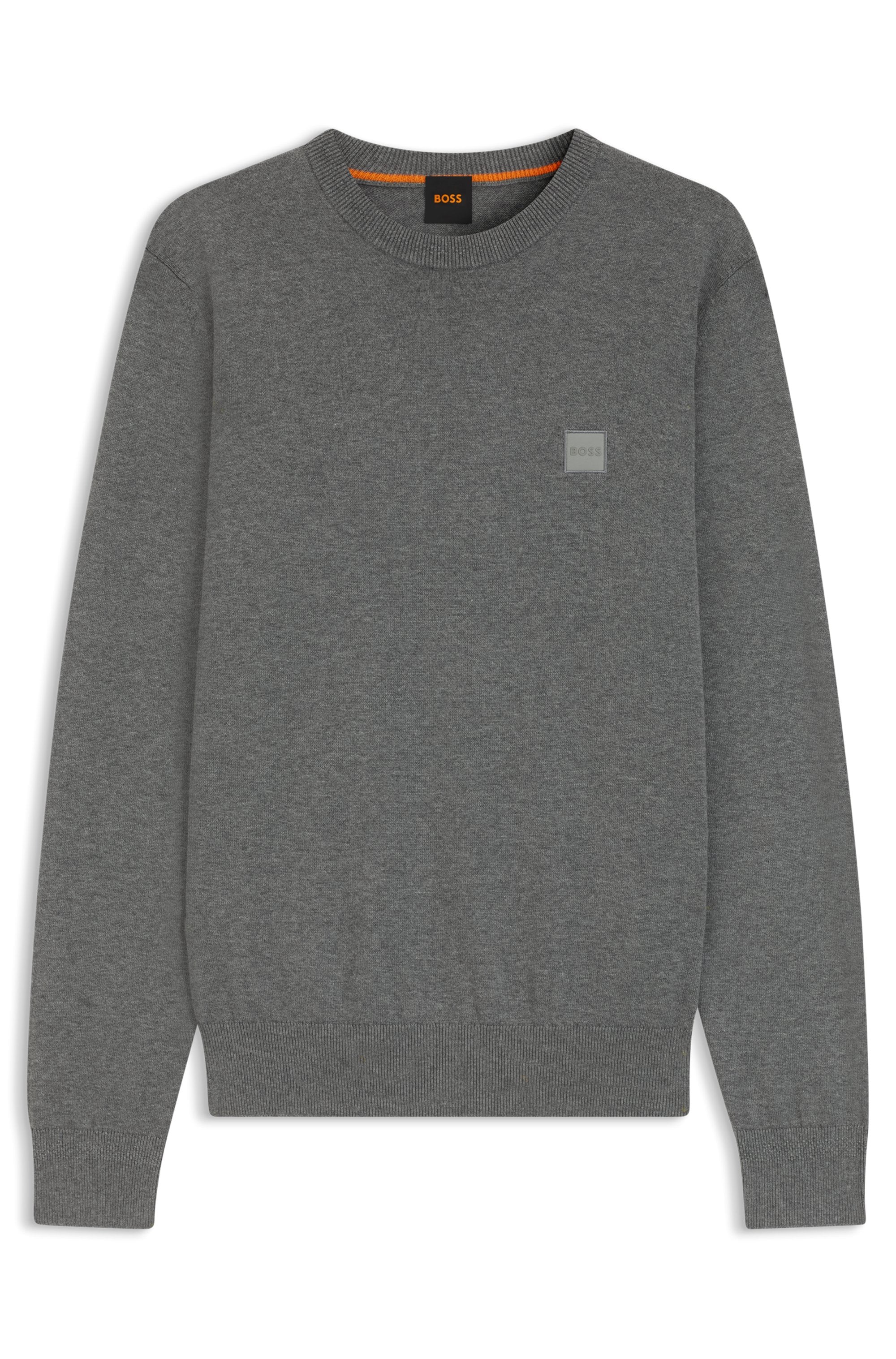 BOSS ORANGE Pull en tricot »Kanovano« mit Rundhalsausschnitt