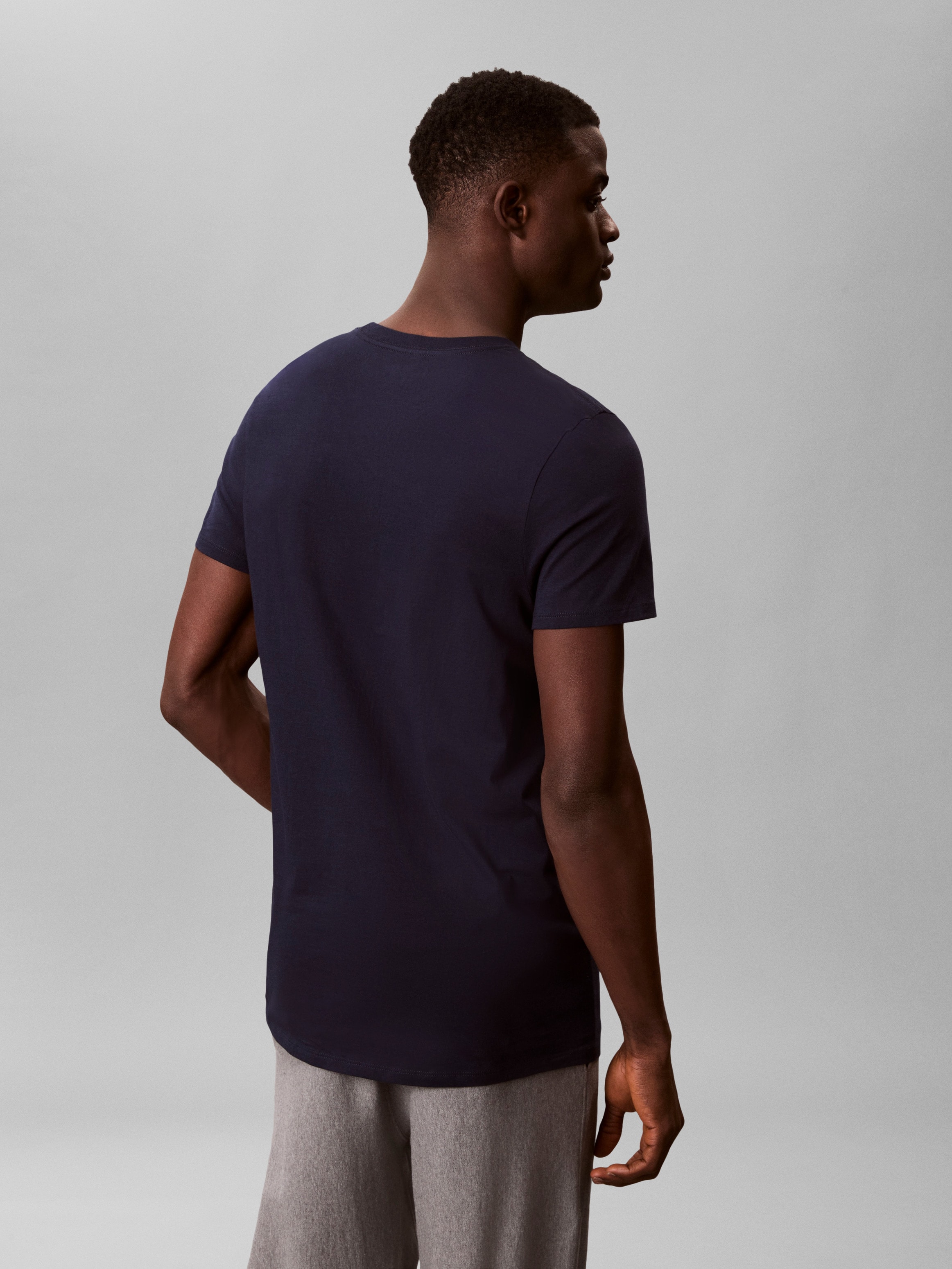 Calvin Klein Underwear T-Shirt »S/S CREW NECK 3PK« Packung, 3er-Pack, 3 tlg. mit Logostickerei