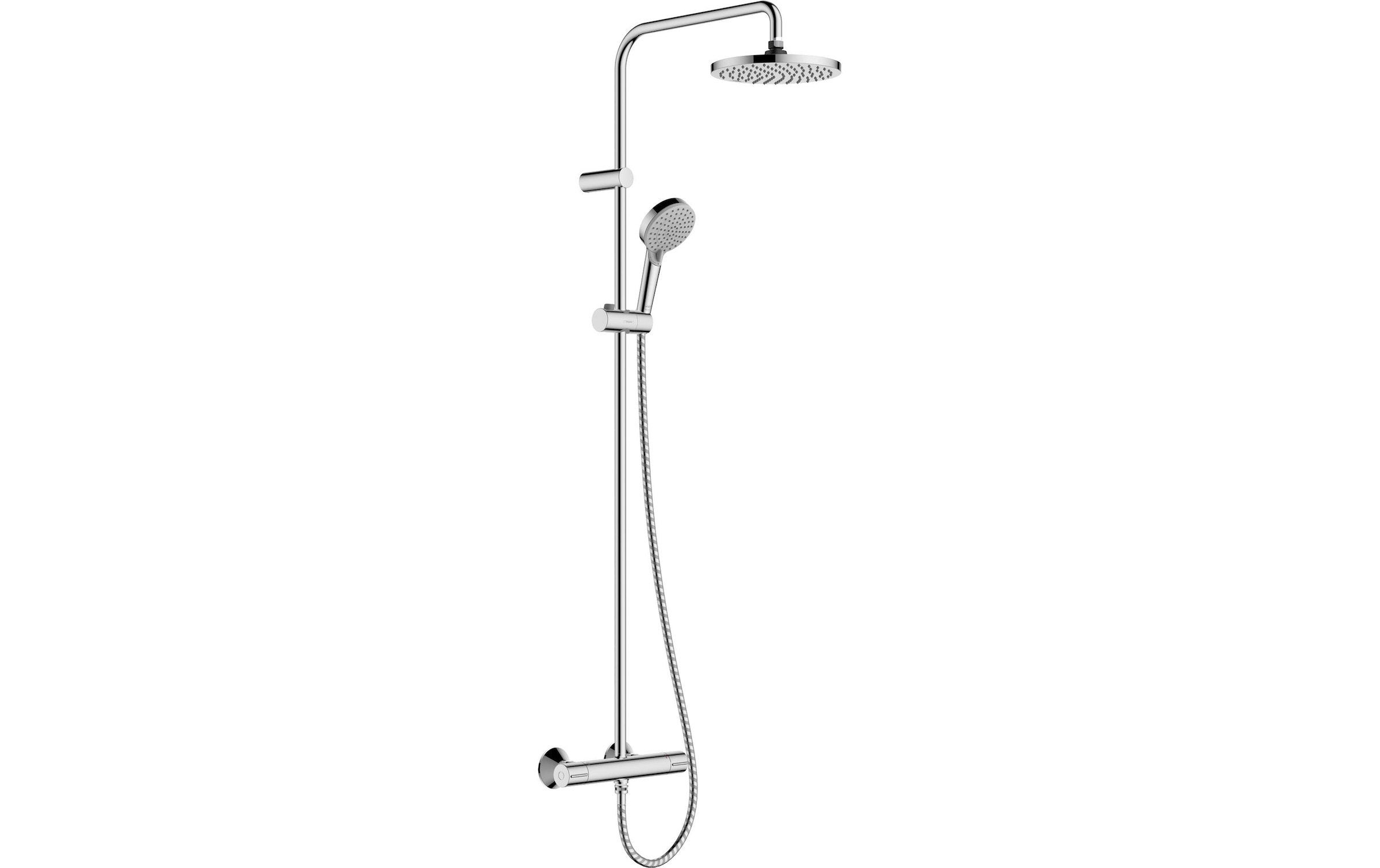 hansgrohe Duschsystem Komplett-Set,  20cm, mit Thermostat