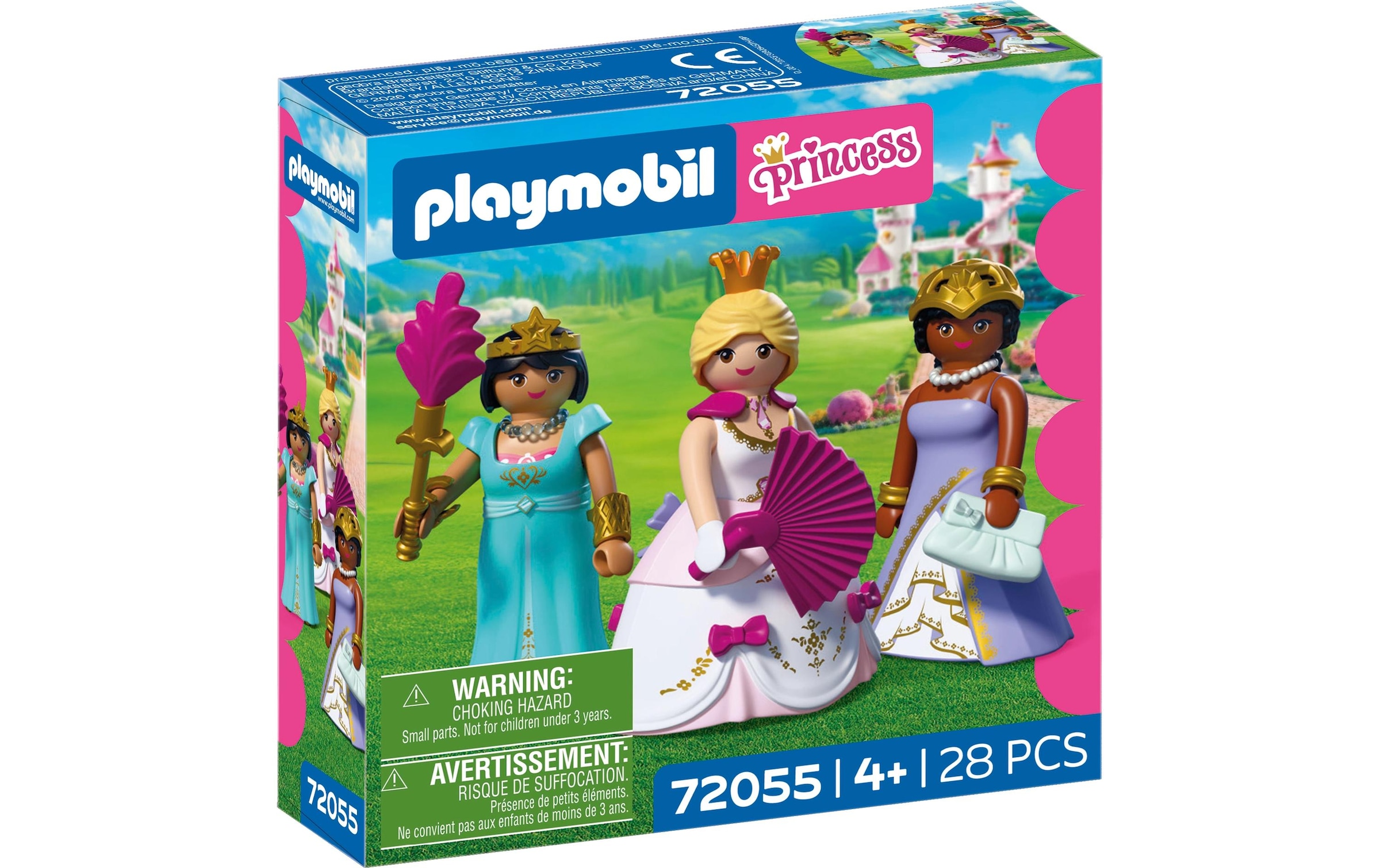 Playmobil® Konstruktions-Spielset »Drei Prinzessinnen (72055), Princess« Made in Europe