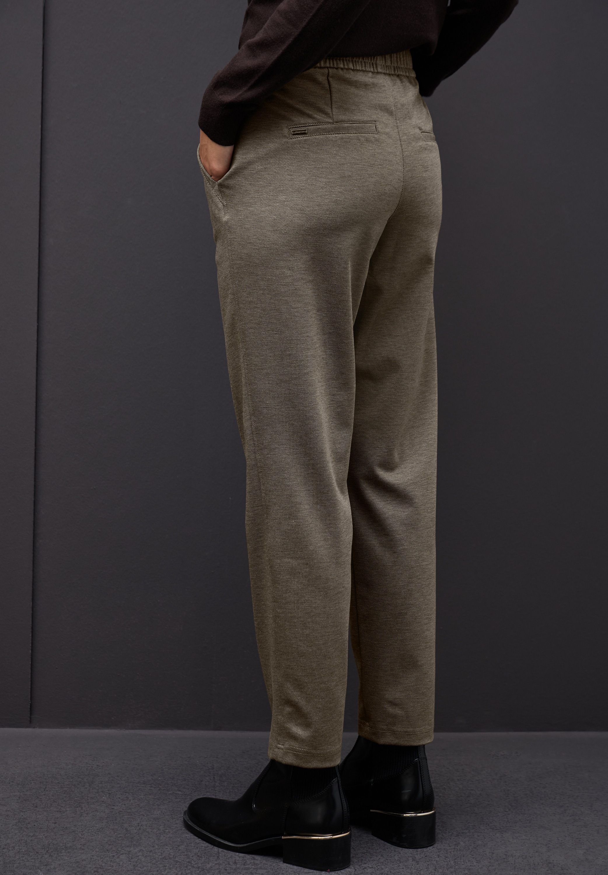 STREET ONE Pantalon de jogging »Style Bonny«  mit Schnallendetail