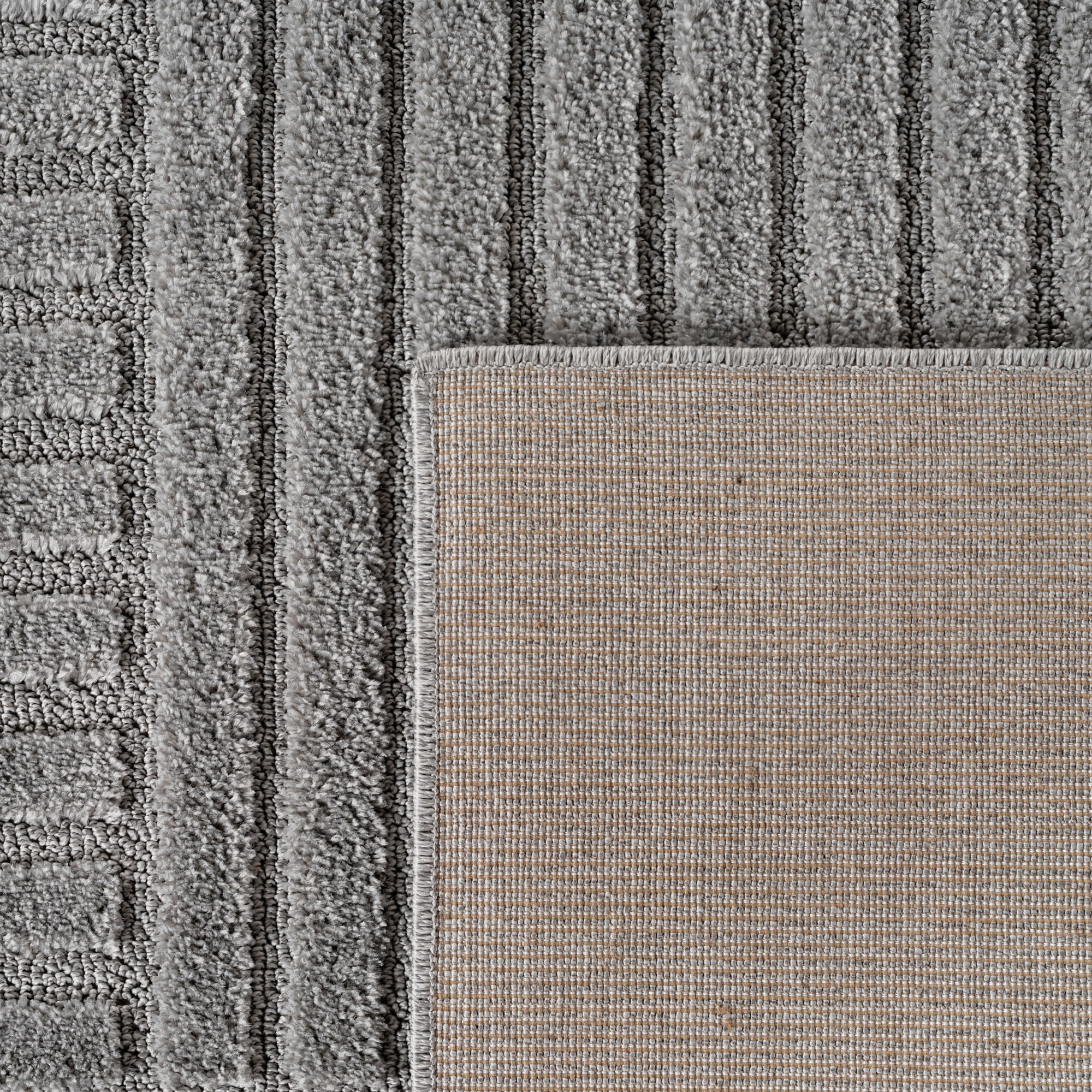 Ayyildiz Teppiche »ART 1123  , auch als Läufer und in Rund erhältlich« rund 8 mm Höhe Boho Design, 3D Optik, Struktur Hoch Tief, skandinavisch, Wohnzimmer