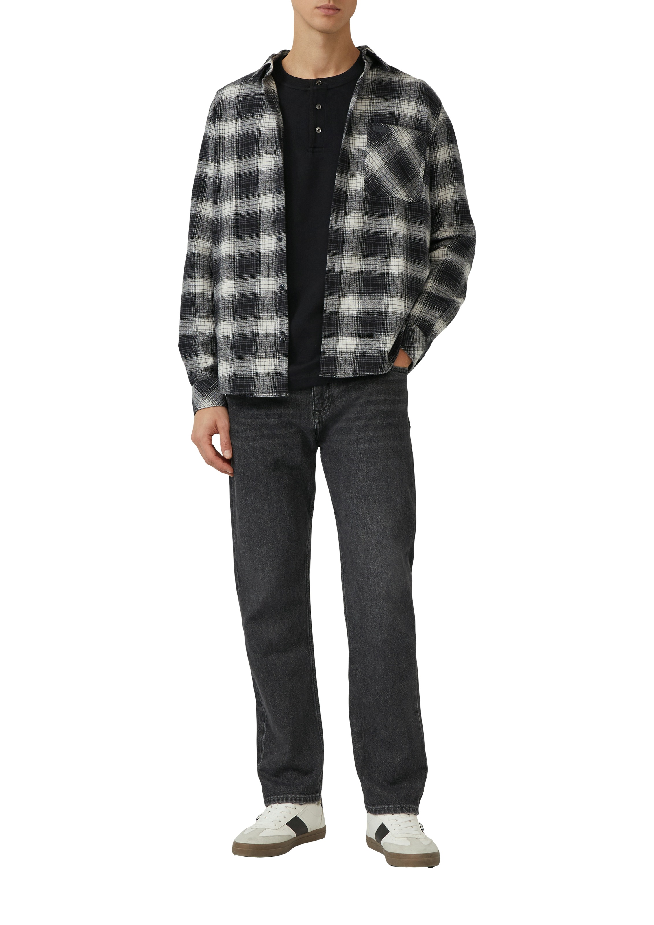 s.Oliver T-shirt à manches longues mit Logo Stickerei