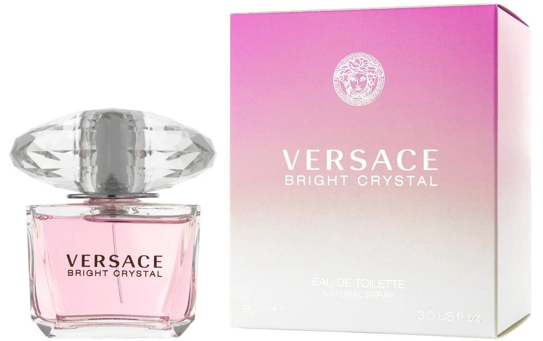 Versace Eau de toilette »BRIGHT CRYSTAL EDT« Blumig-fruchtiger Duft mit Granatapfel, Lotus Magnolie und Amber.