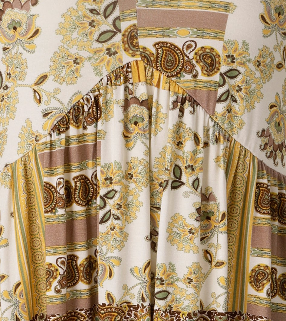 Aniston CASUAL Robe d'été im fantasievollen Patch-Dessin- jedes Teil ein Unikat- NEUE KOLLEKTION