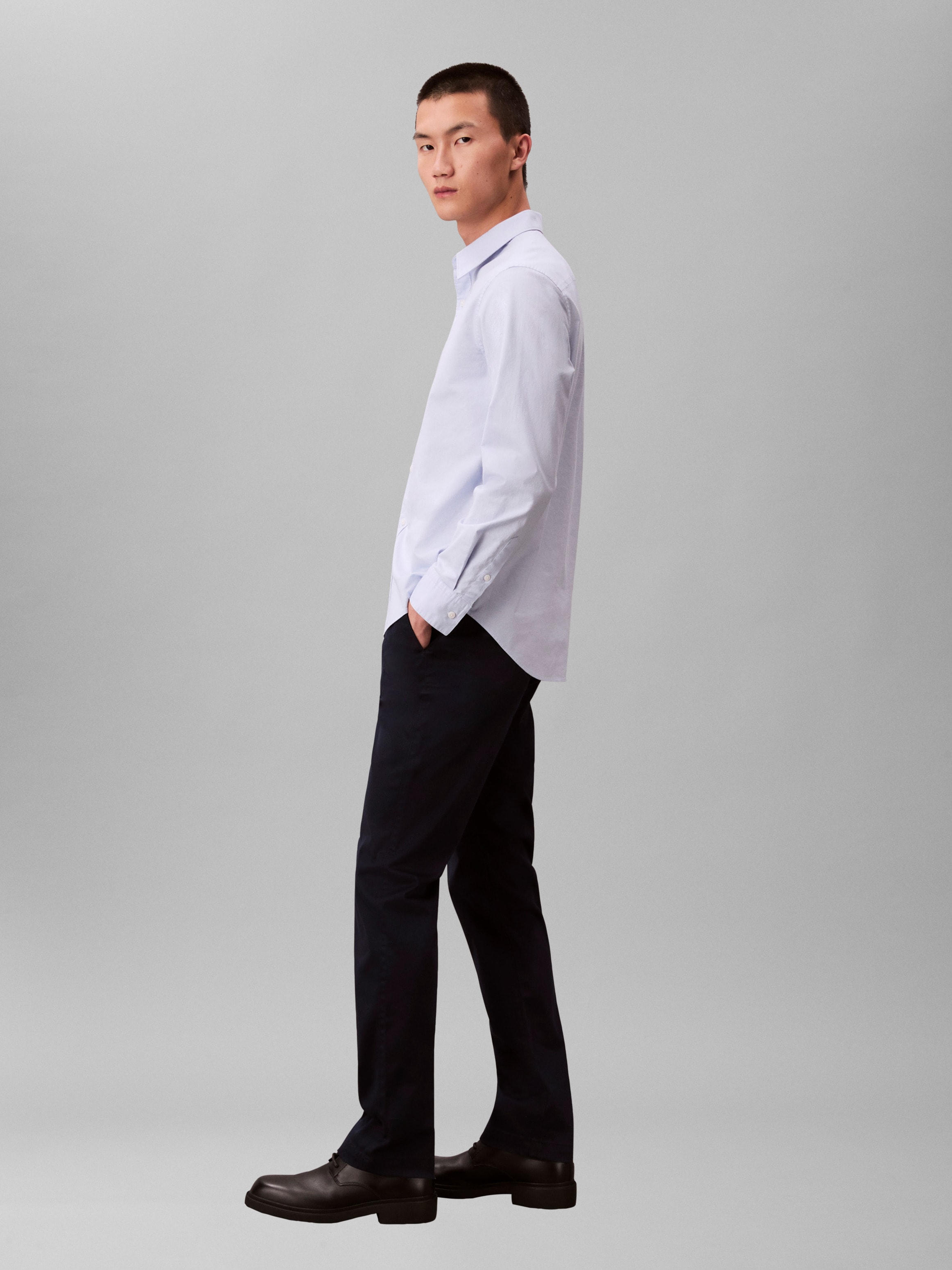 Calvin Klein Chinohose »SLM CTTN STRTCH CHN«  Mit Gürtelschlaufen