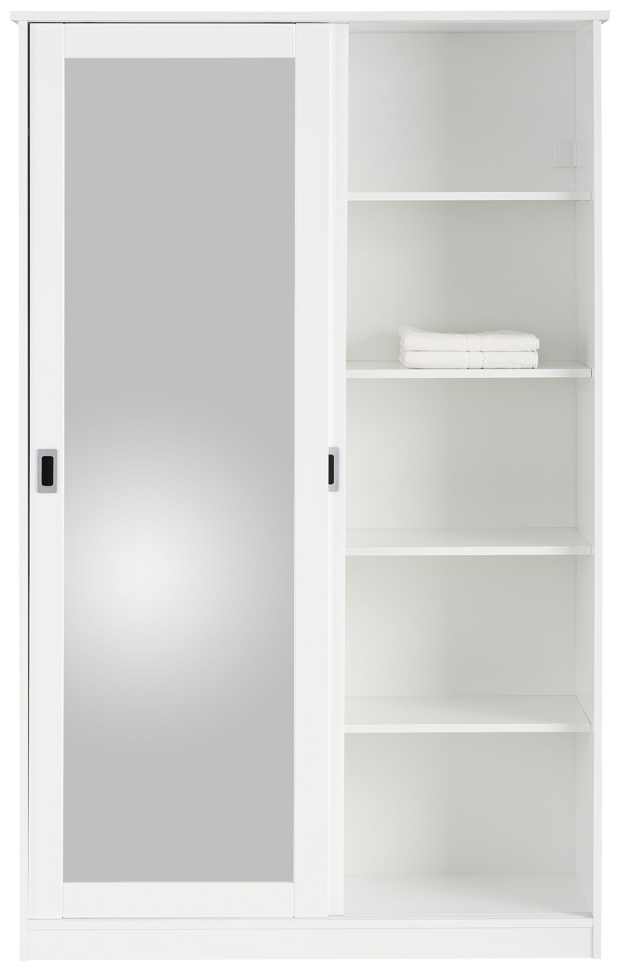 Home affaire Garderobenschrank »Nekso« mit Spiegel, Breite 114 cm, aus MDF oder Massivholz, FSC®